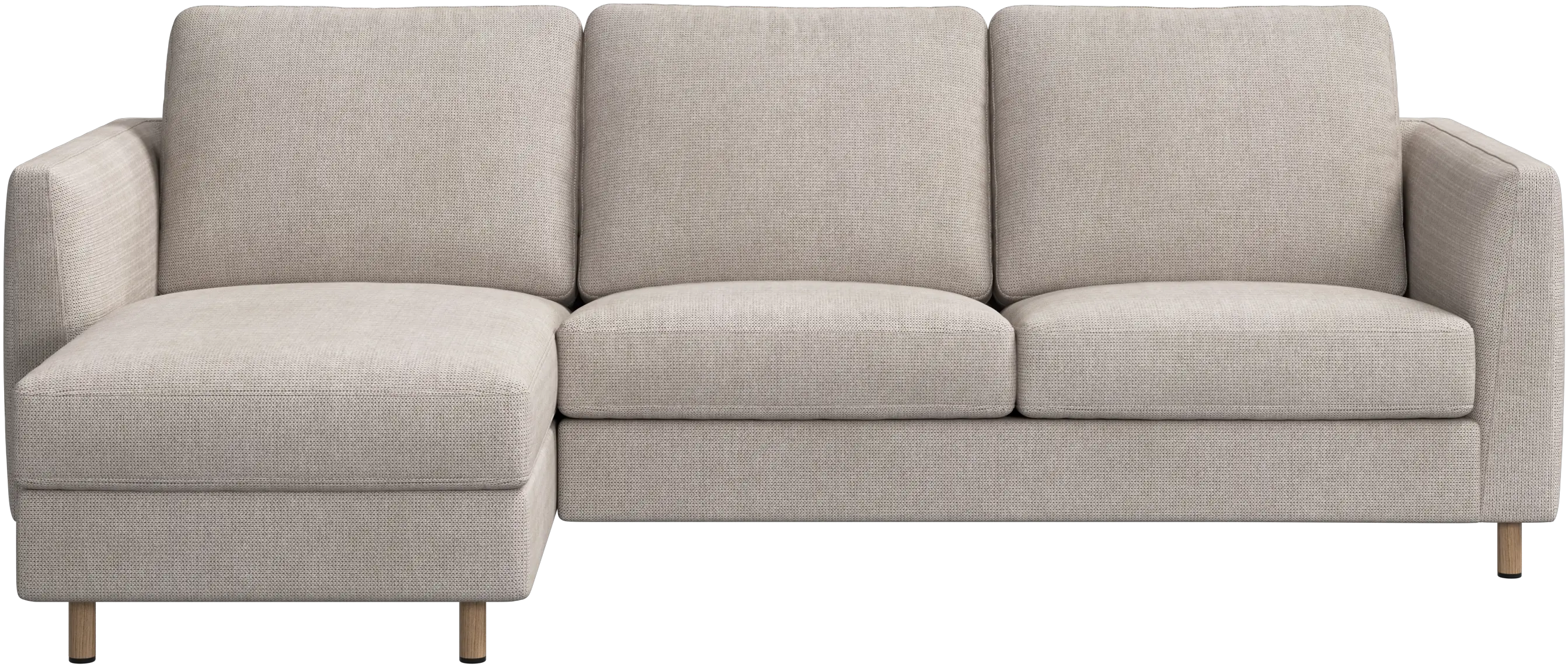 Indivi sofa with chaise longue left