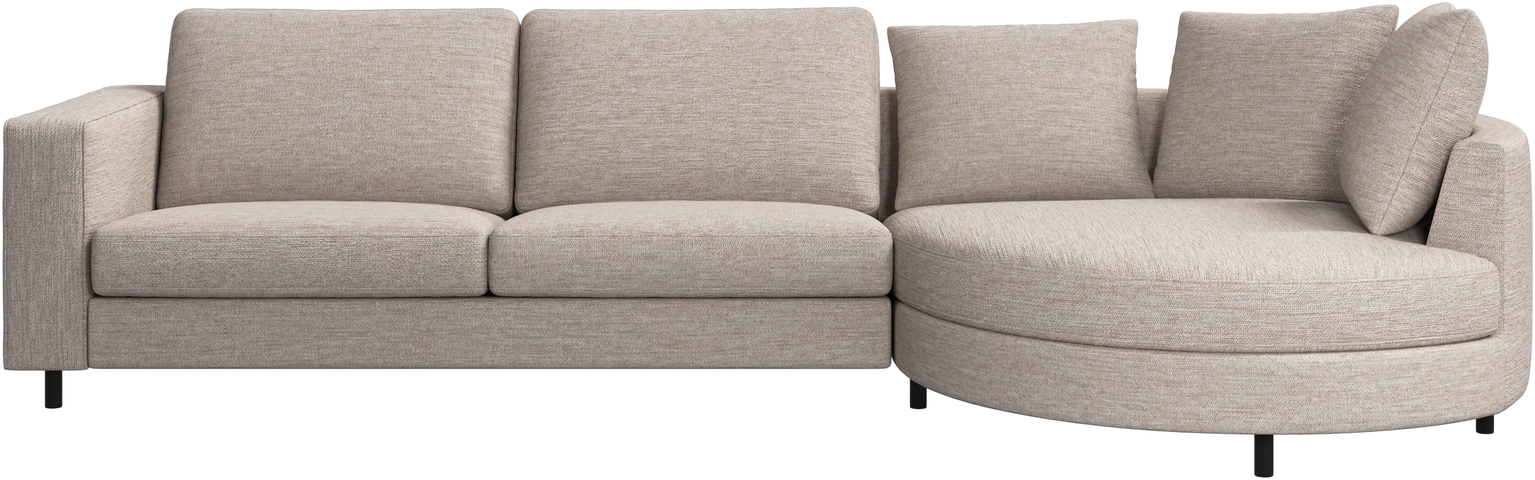 Indivi sofa with chaise longue right