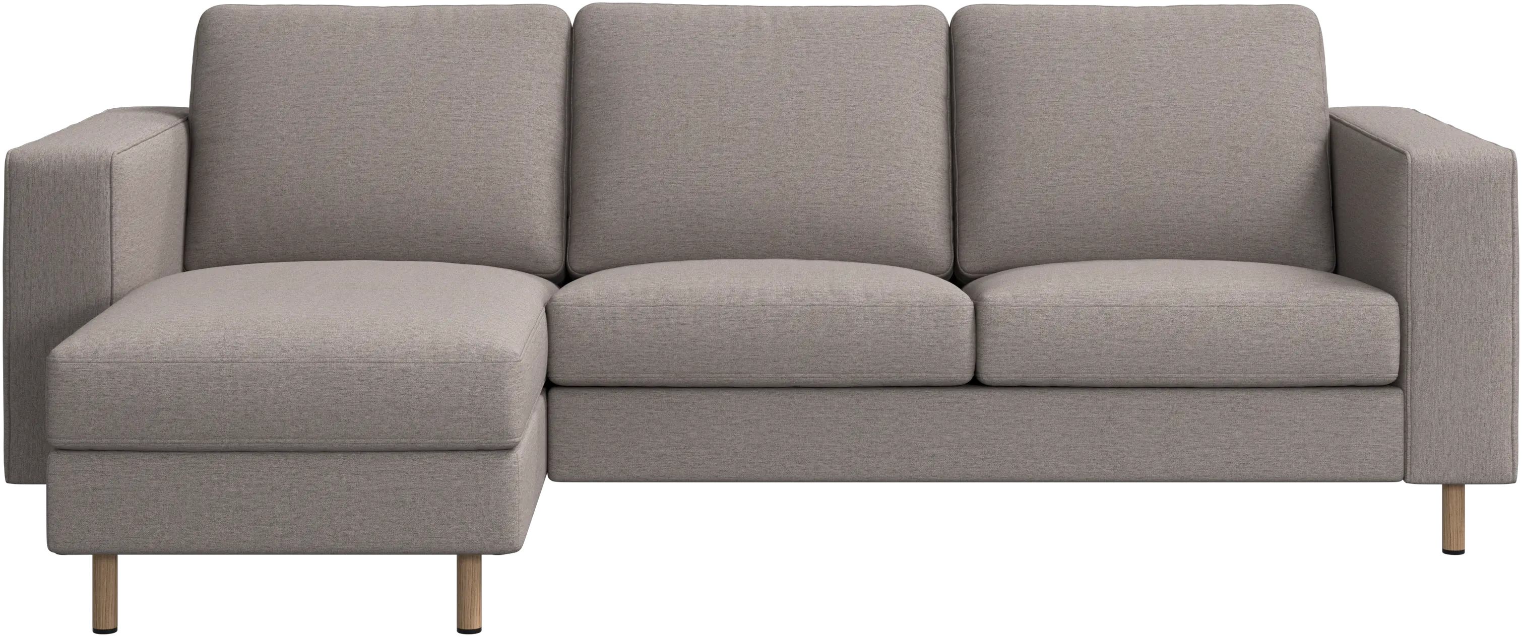 Indivi sofa with chaise longue left