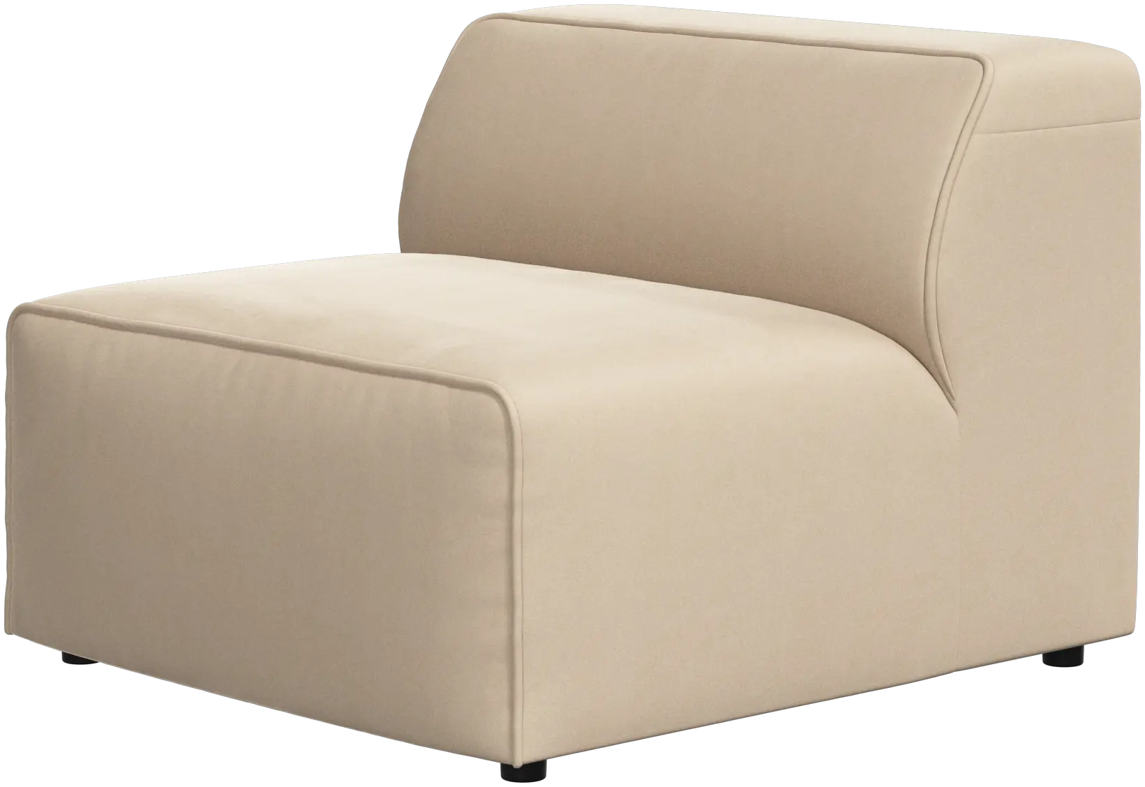 Carmo 1-seater, no armrests
