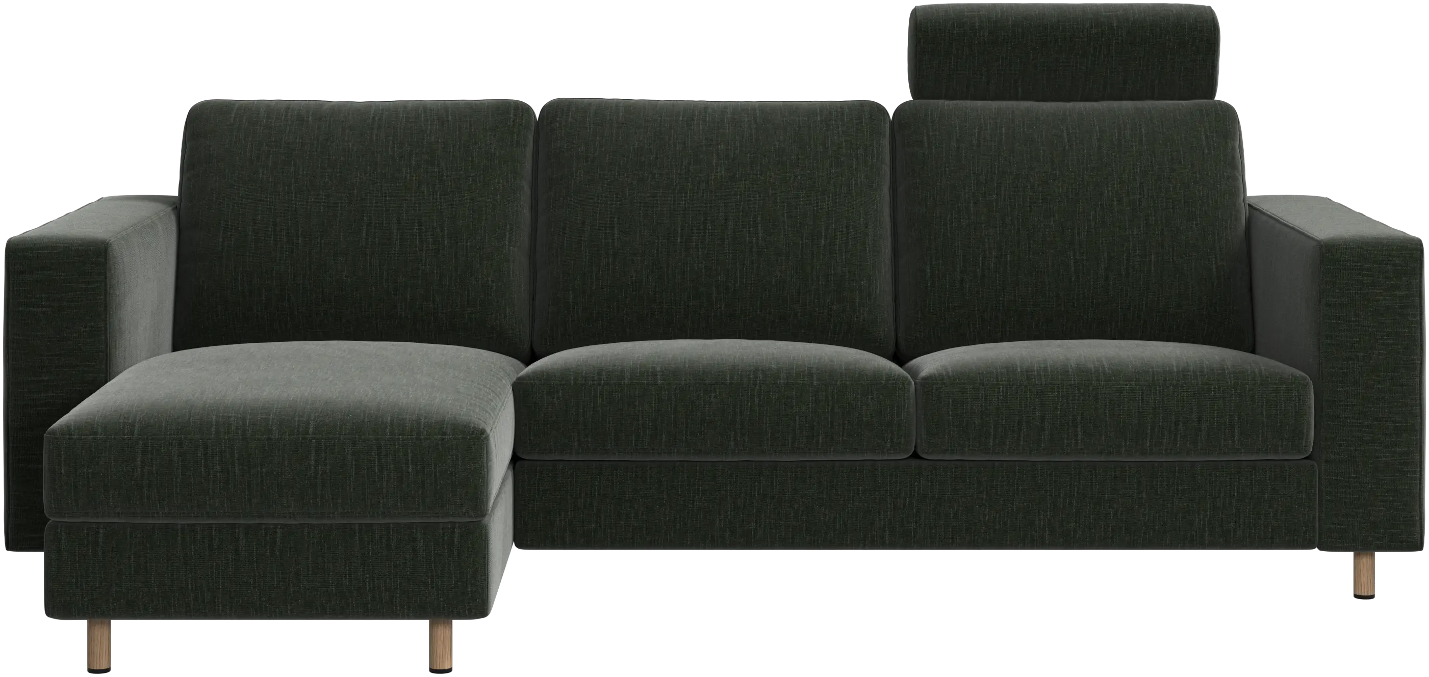Indivi sofa with chaise longue left
