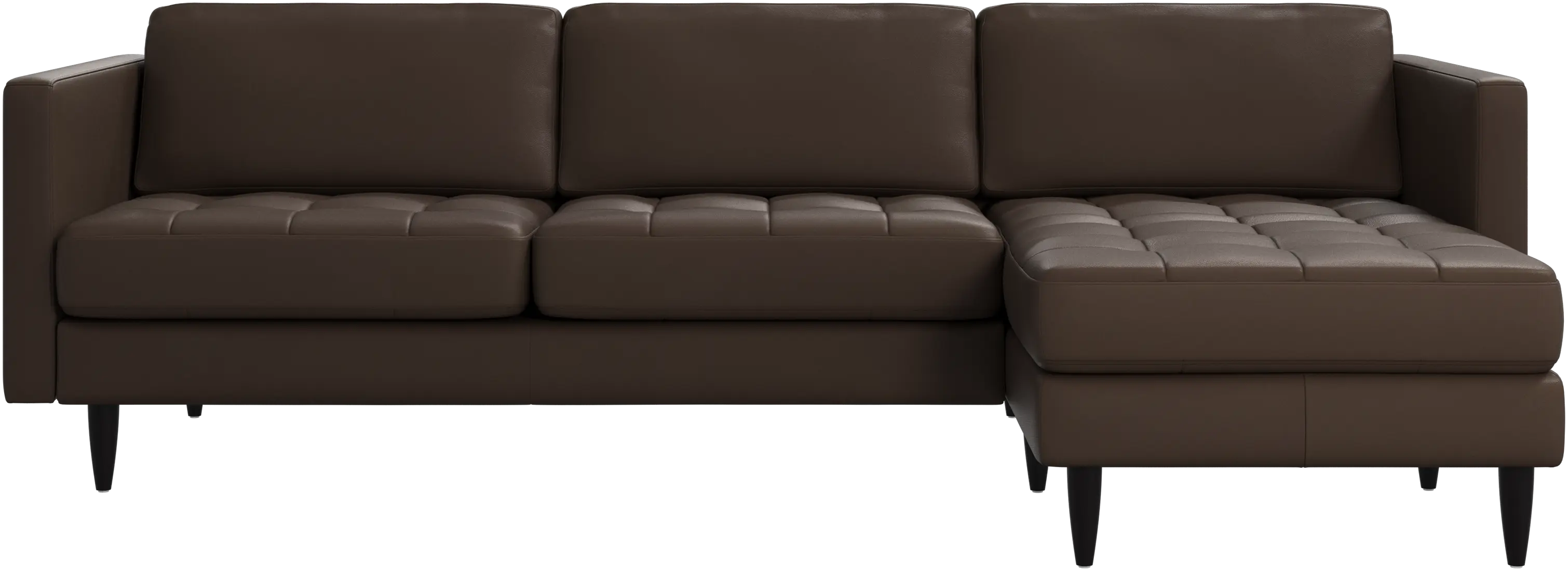 Osaka sofa with resting unit, tufted seat