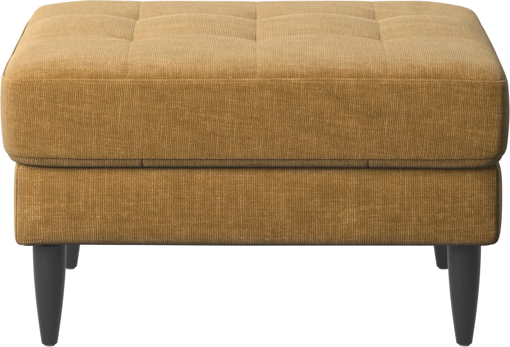 Osaka footstool, tufted seat