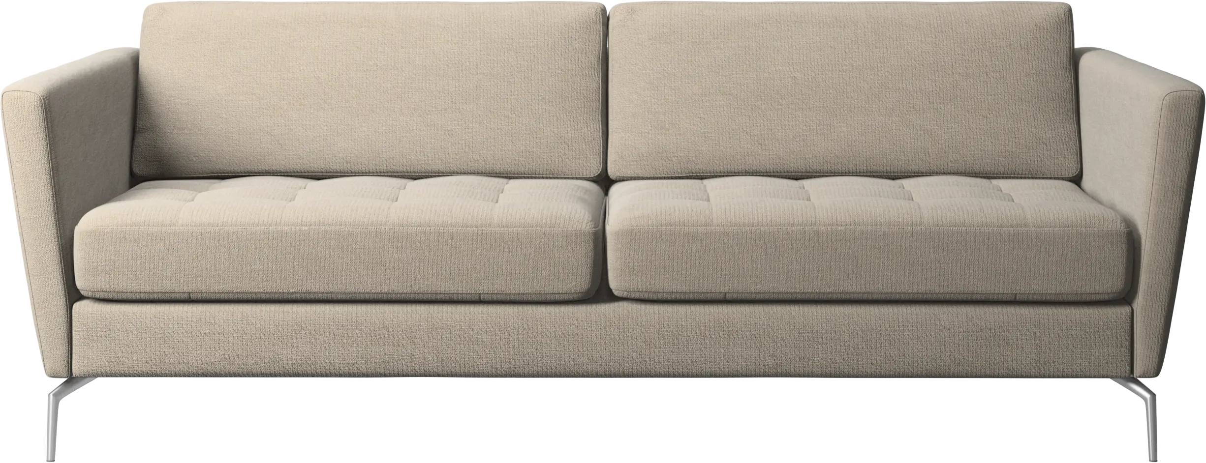Osaka sofa, tufted seat