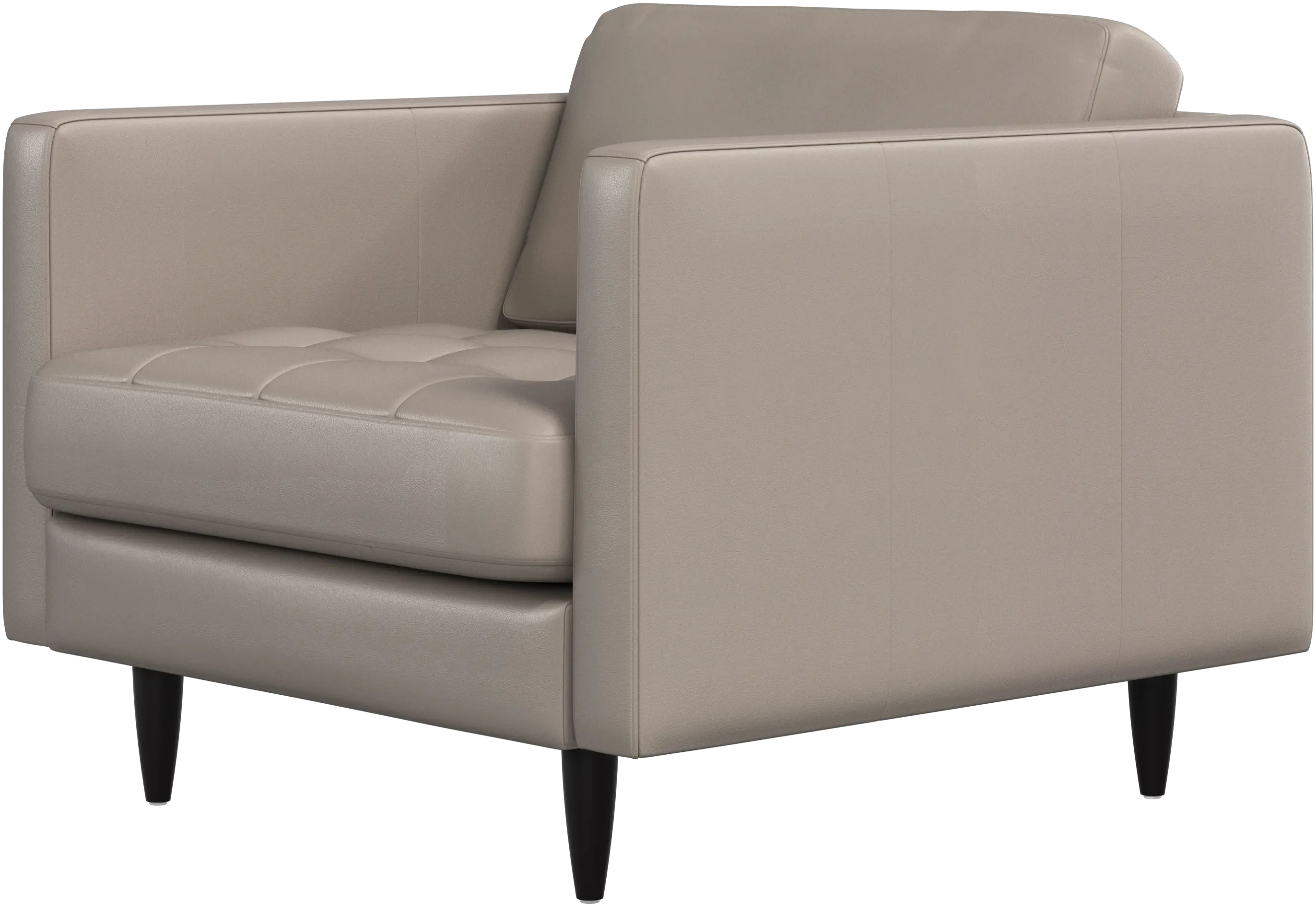 Osaka chair, tufted seat