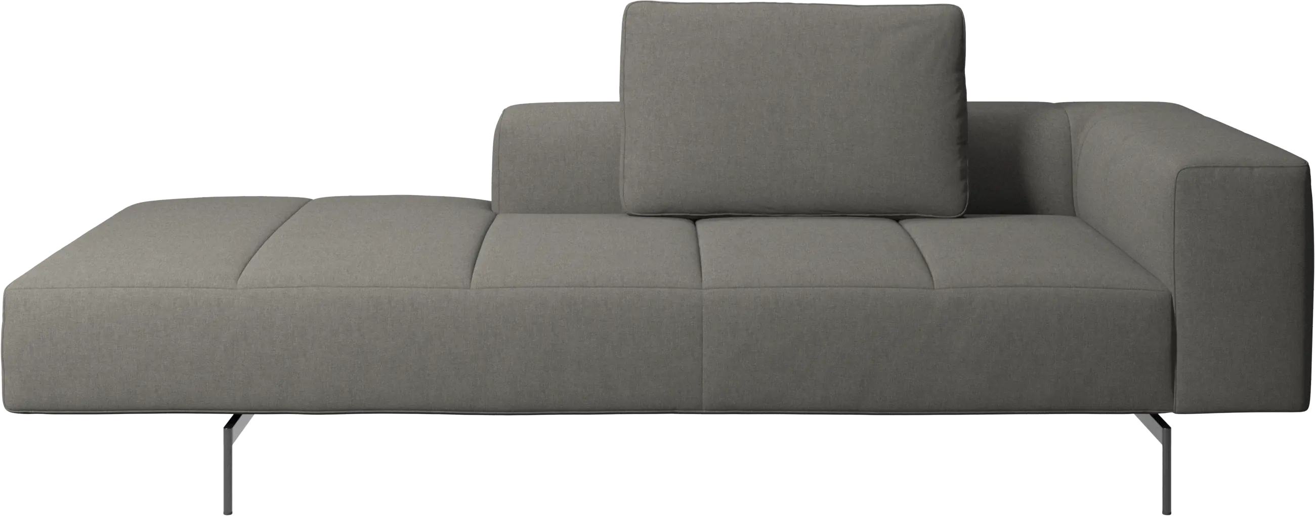 Amsterdam Iounging module for sofa, armrest right, open end left