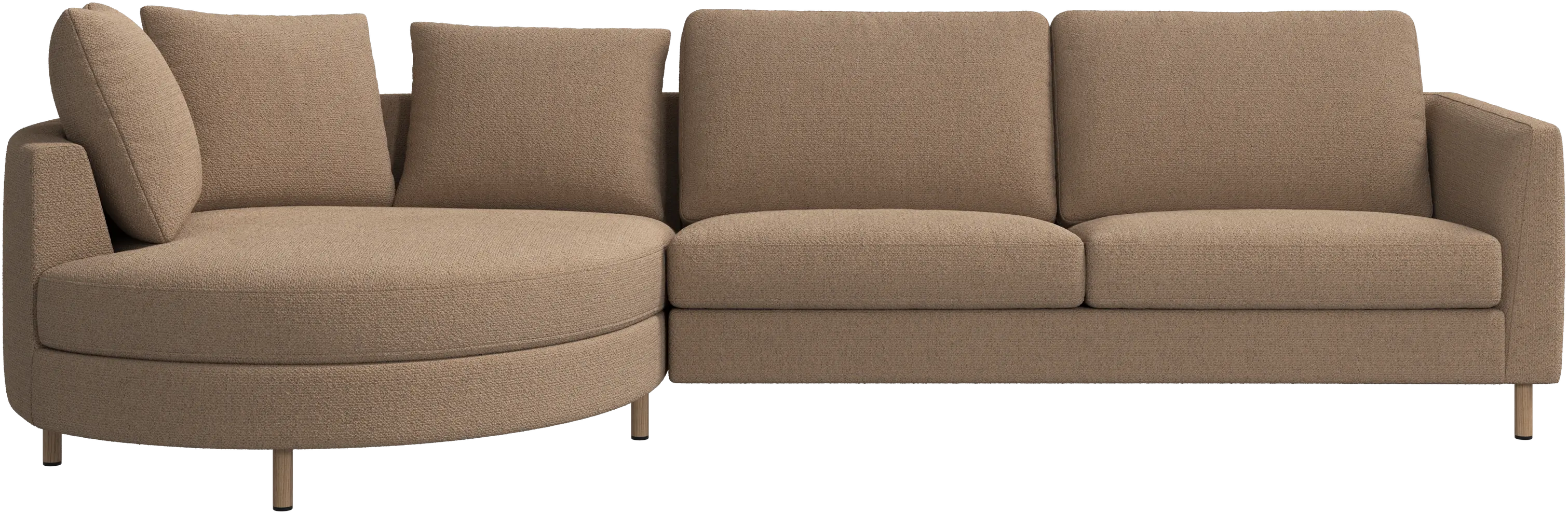 Indivi sofa with chaise longue left