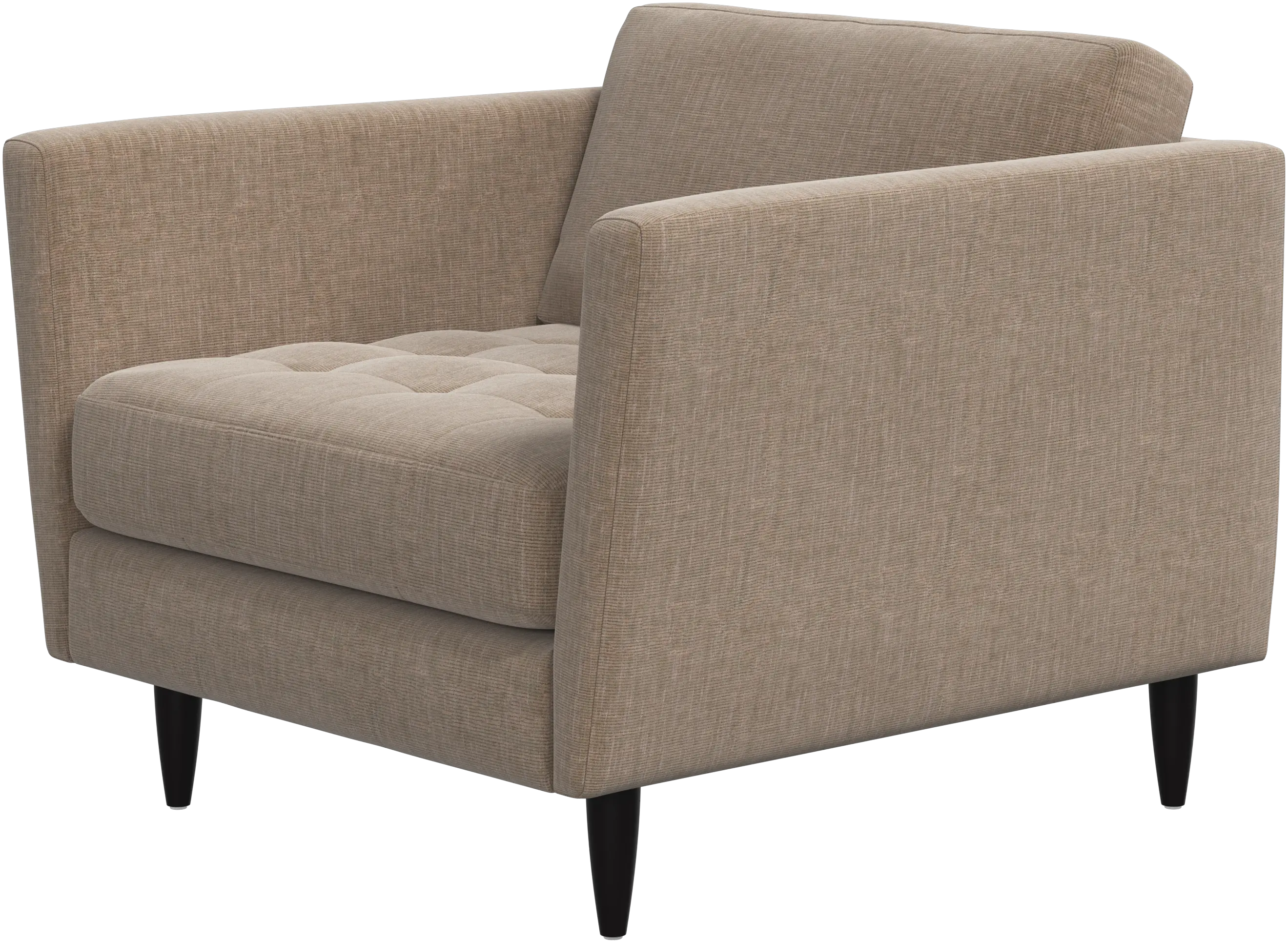Osaka chair, tufted seat