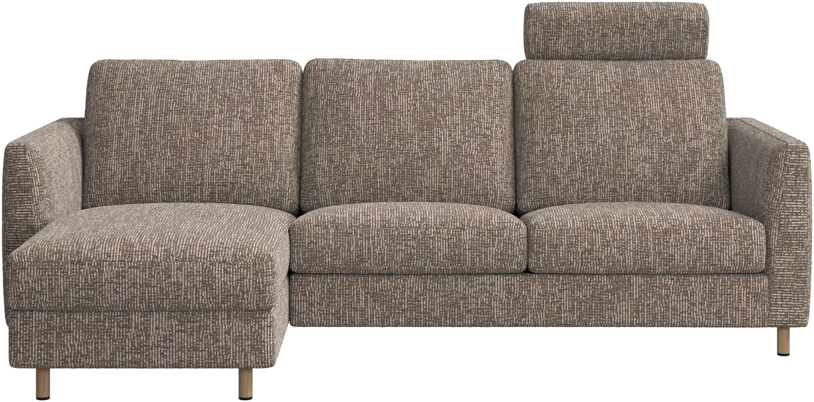 Indivi sofa with chaise longue left