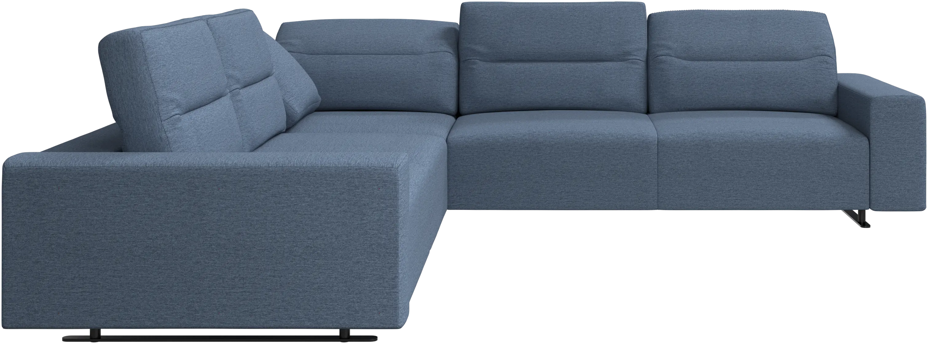 Hampton corner sofa with adjustable back