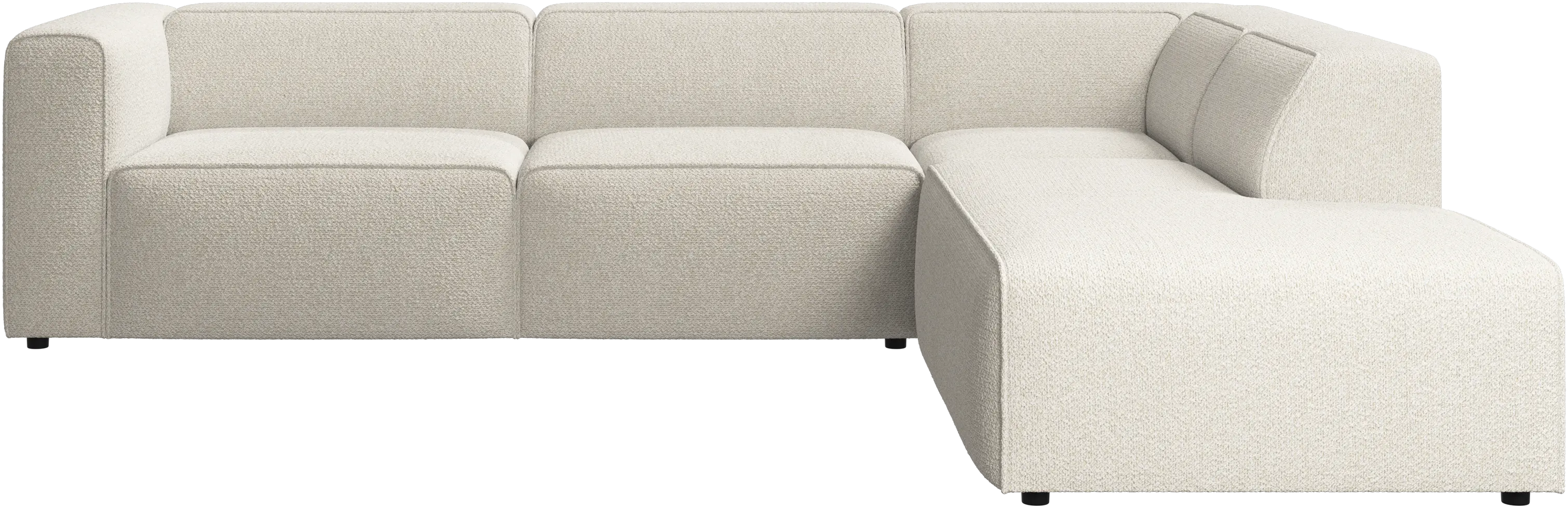 Carmo Ecksofa mit elektrisch stufenlos verstellbare Sitzfläche
