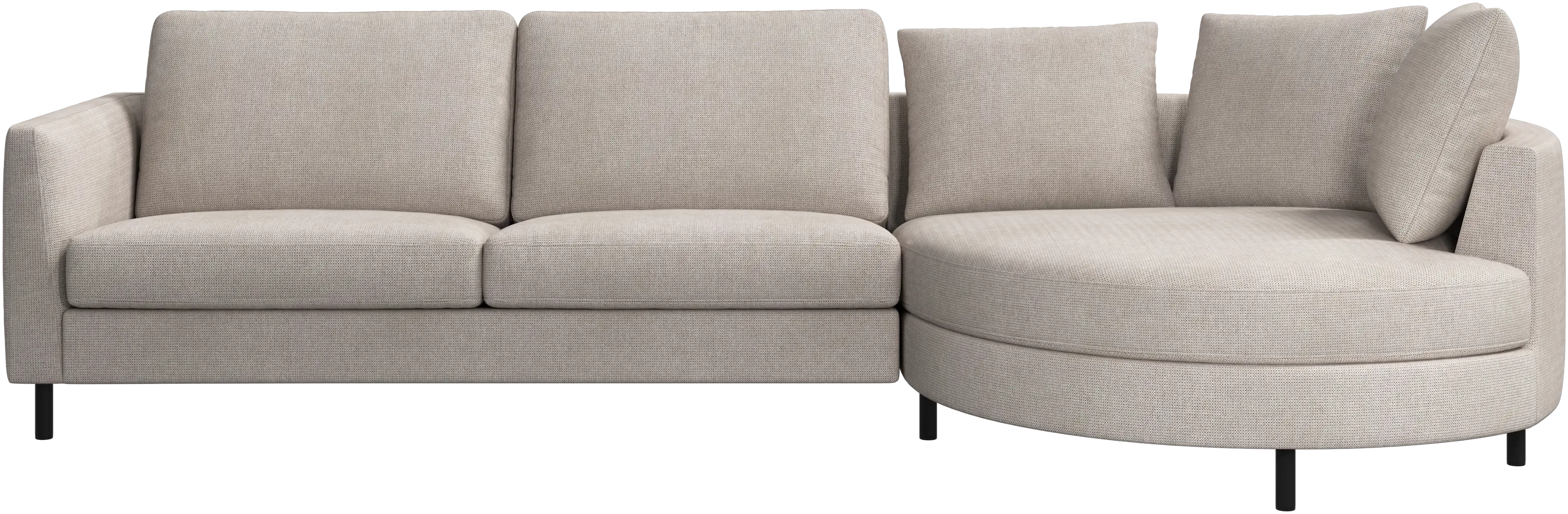 Indivi sofa with chaise longue right