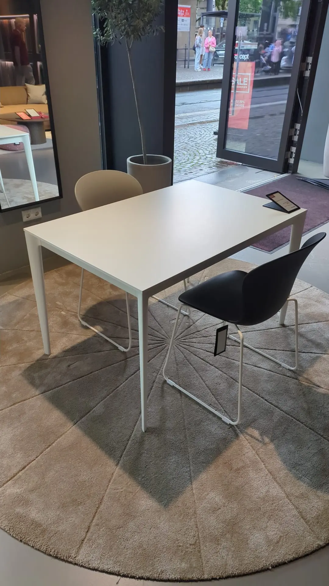 TORINO Tisch mit 2x ADELAIDE Stuhl (45% Preisvorteil)