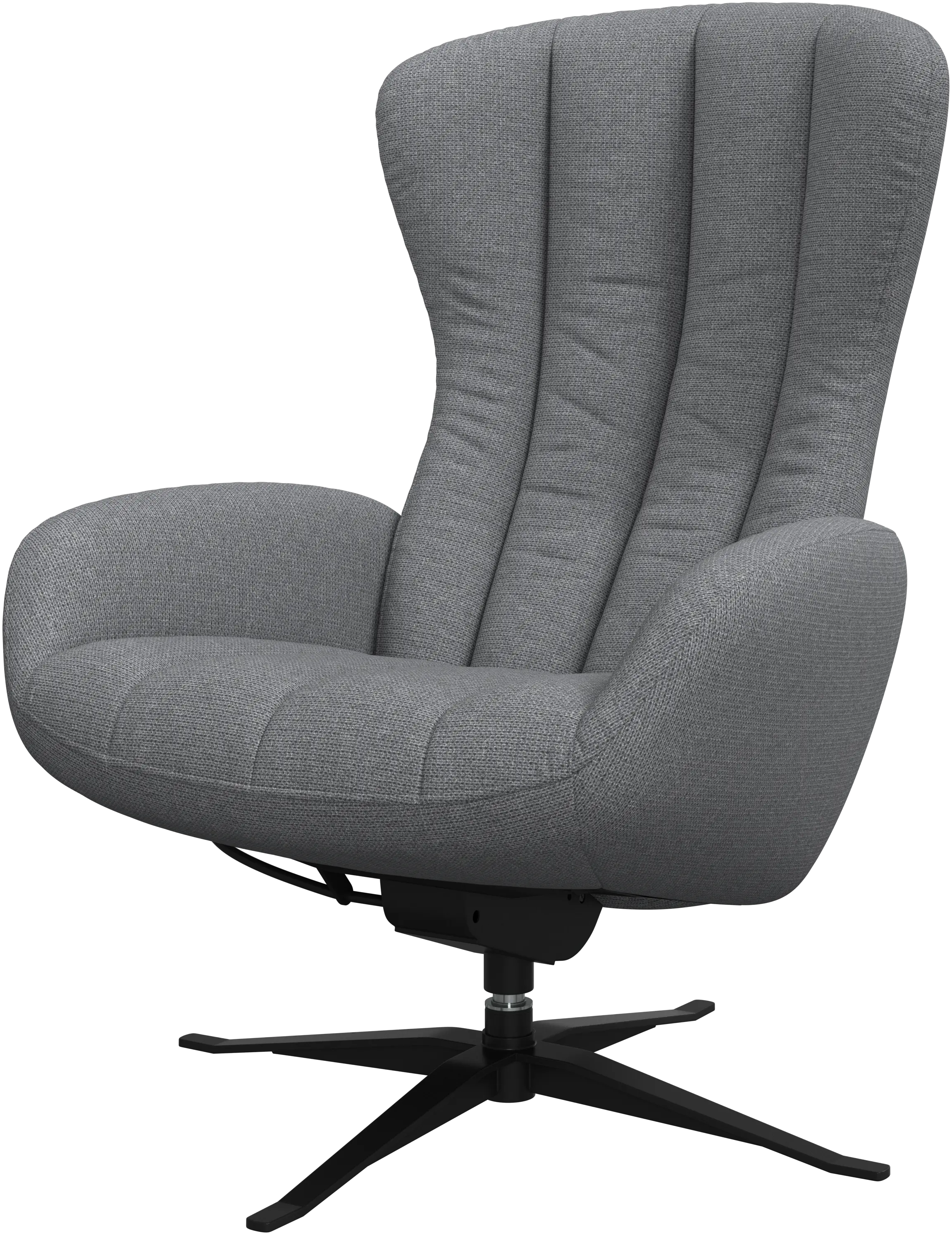 Tilburg living chair with tilt and swivel function