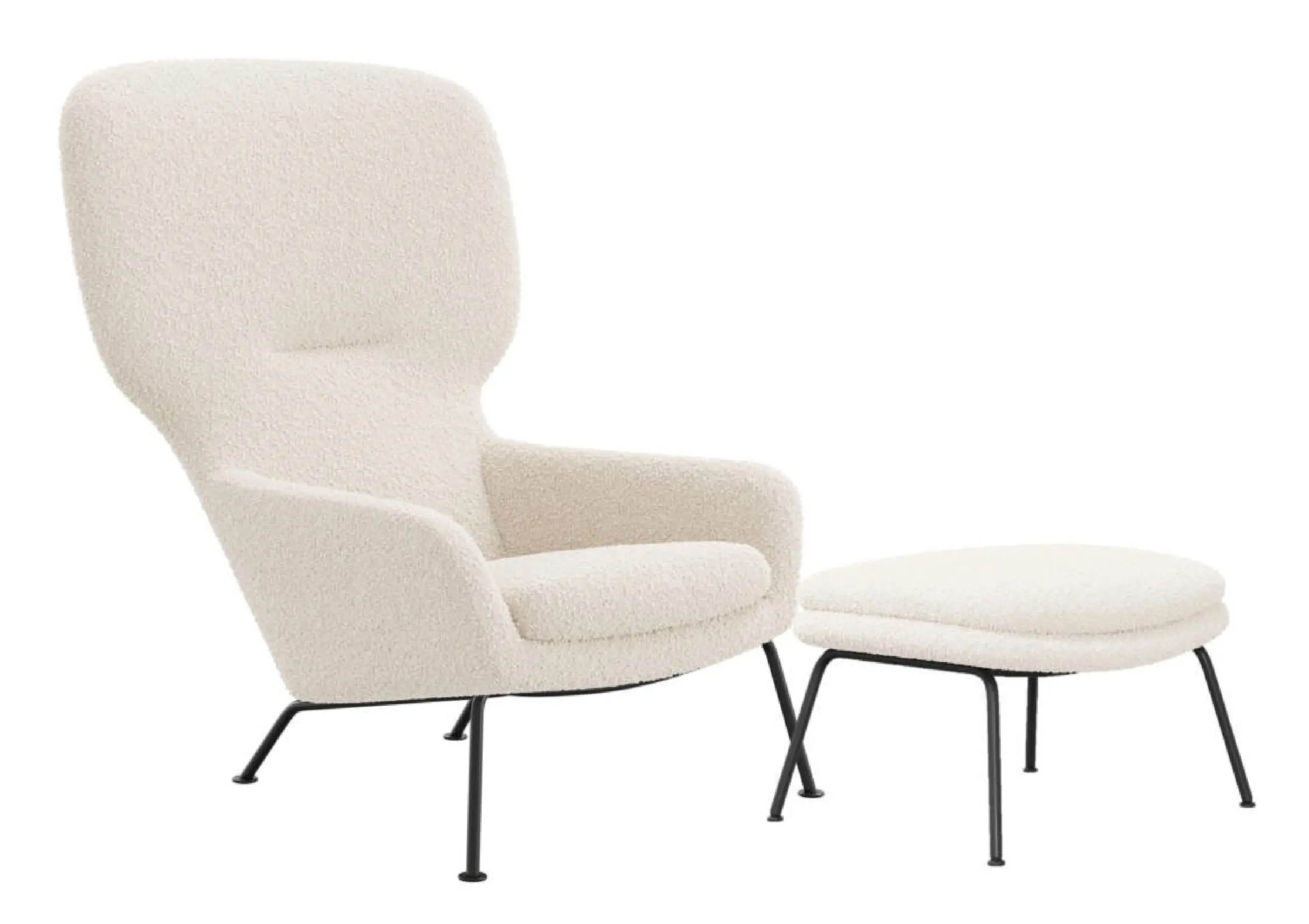 Armchairs Dublin Sessel inkl. Fußhocker ( 60% Preisnachlass )