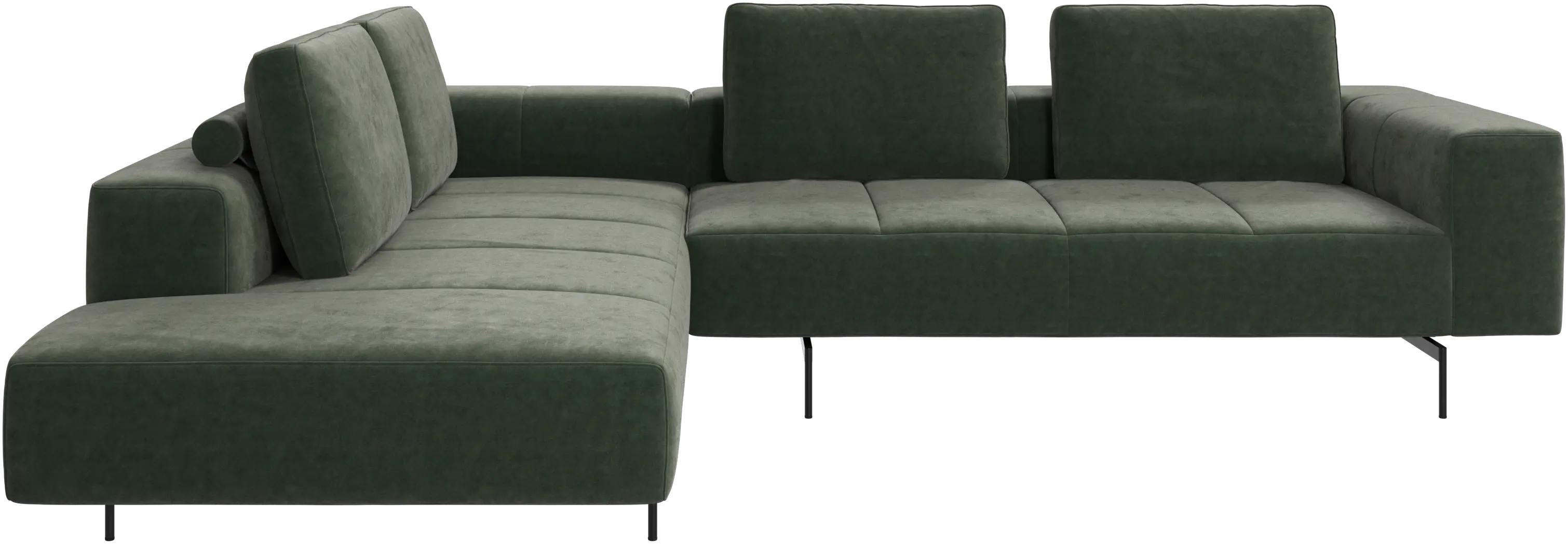 Amsterdam corner sofa with lounging unit
