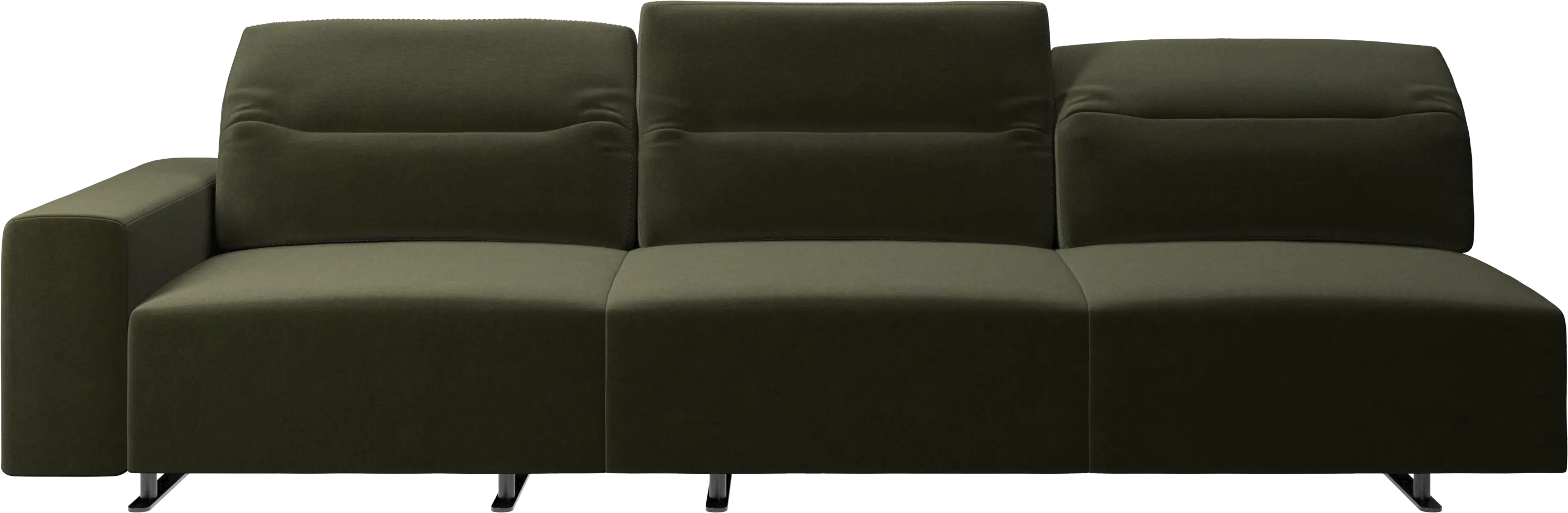 Hampton sofa with adjustable back