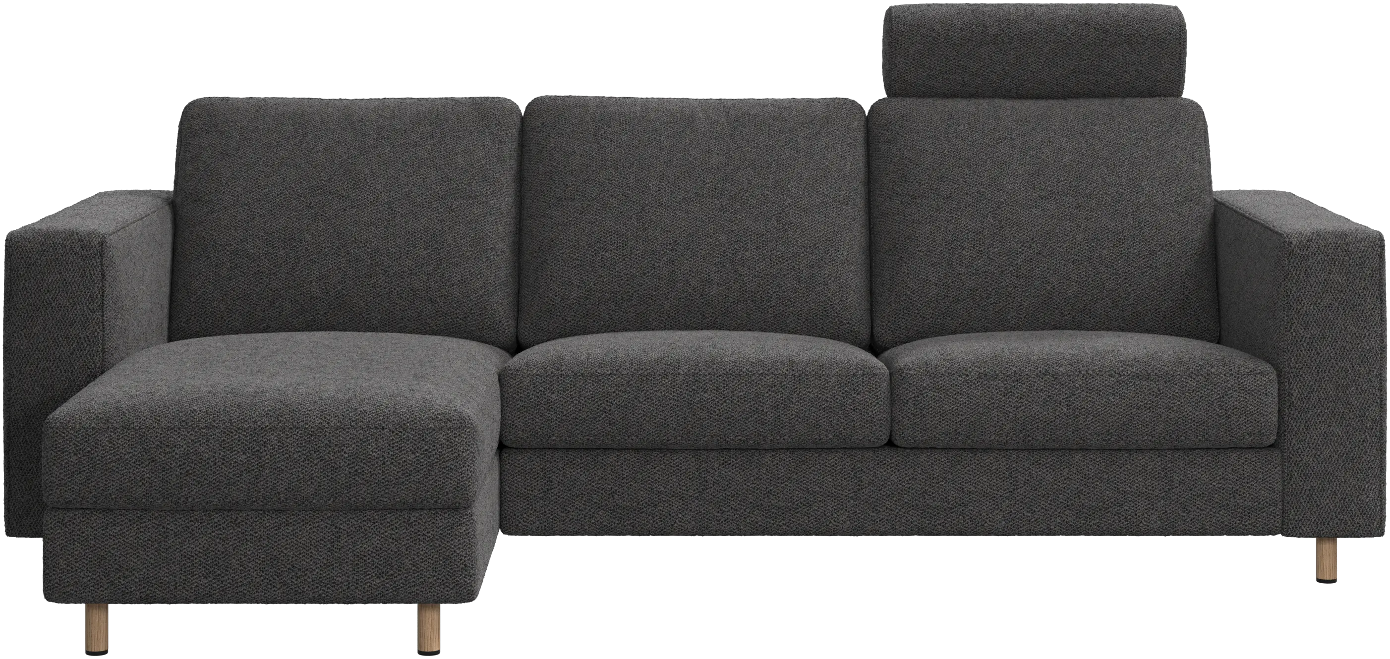 Indivi sofa with chaise longue left