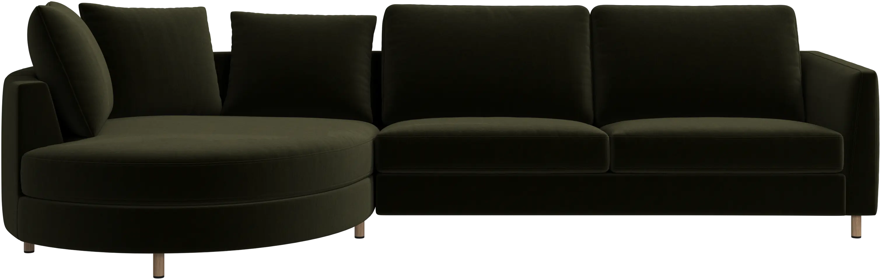 Indivi sofa with chaise longue left