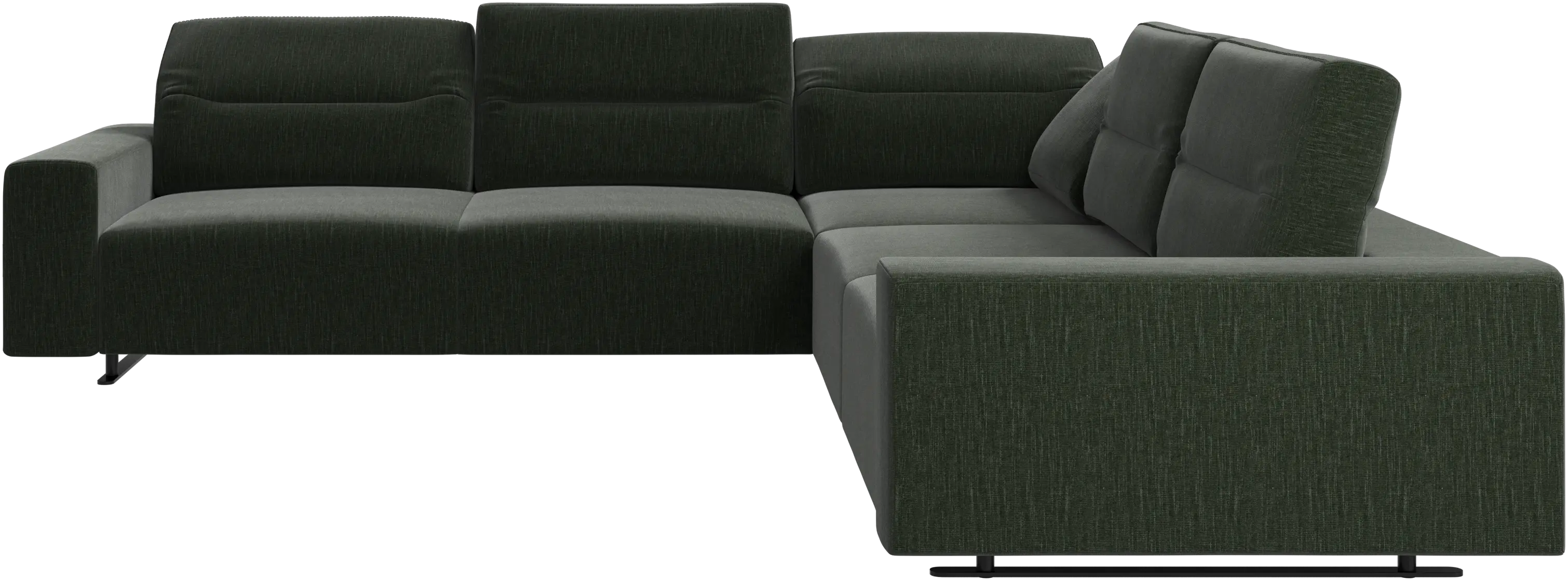 Hampton corner sofa with adjustable back