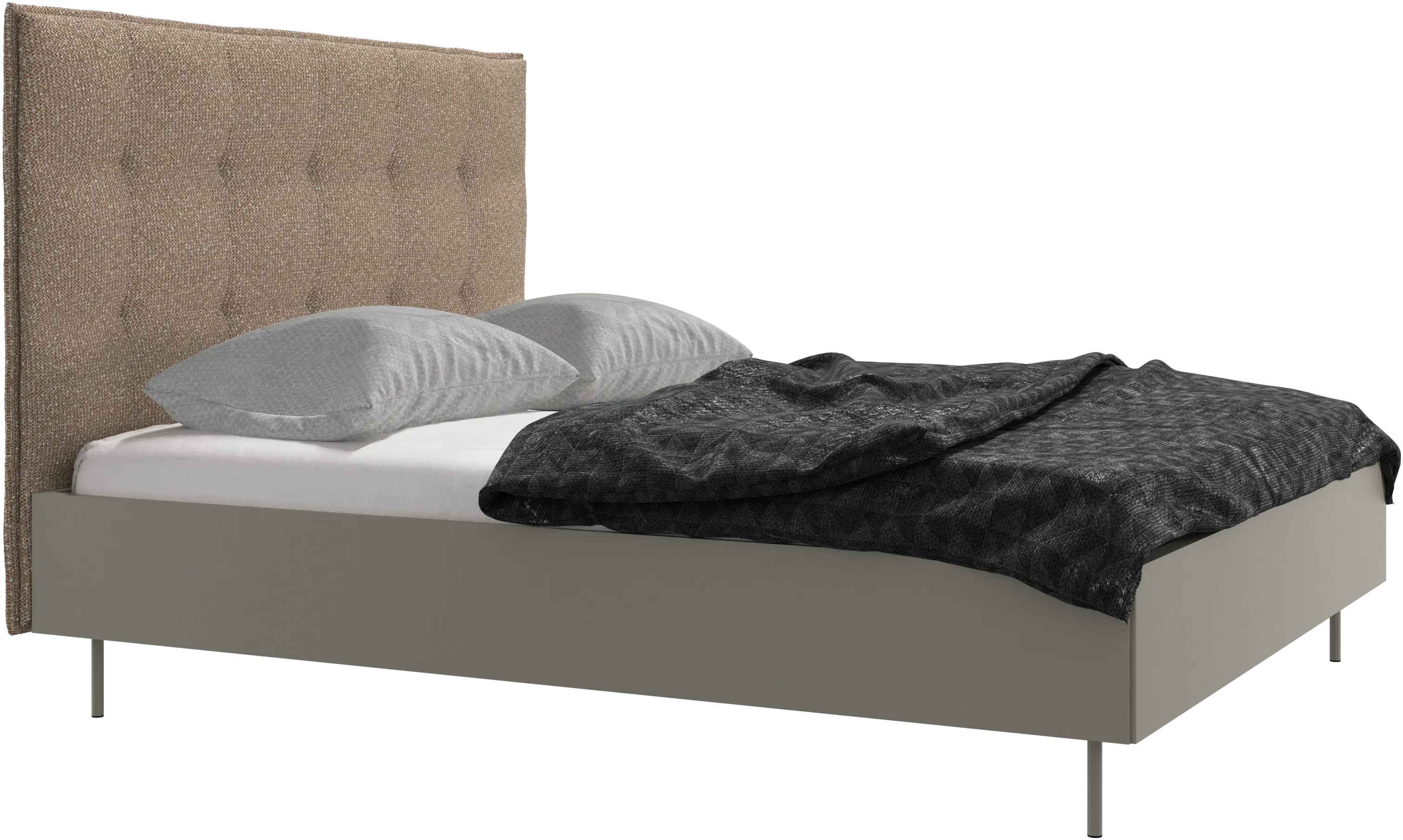Lugano bed, excl. mattress