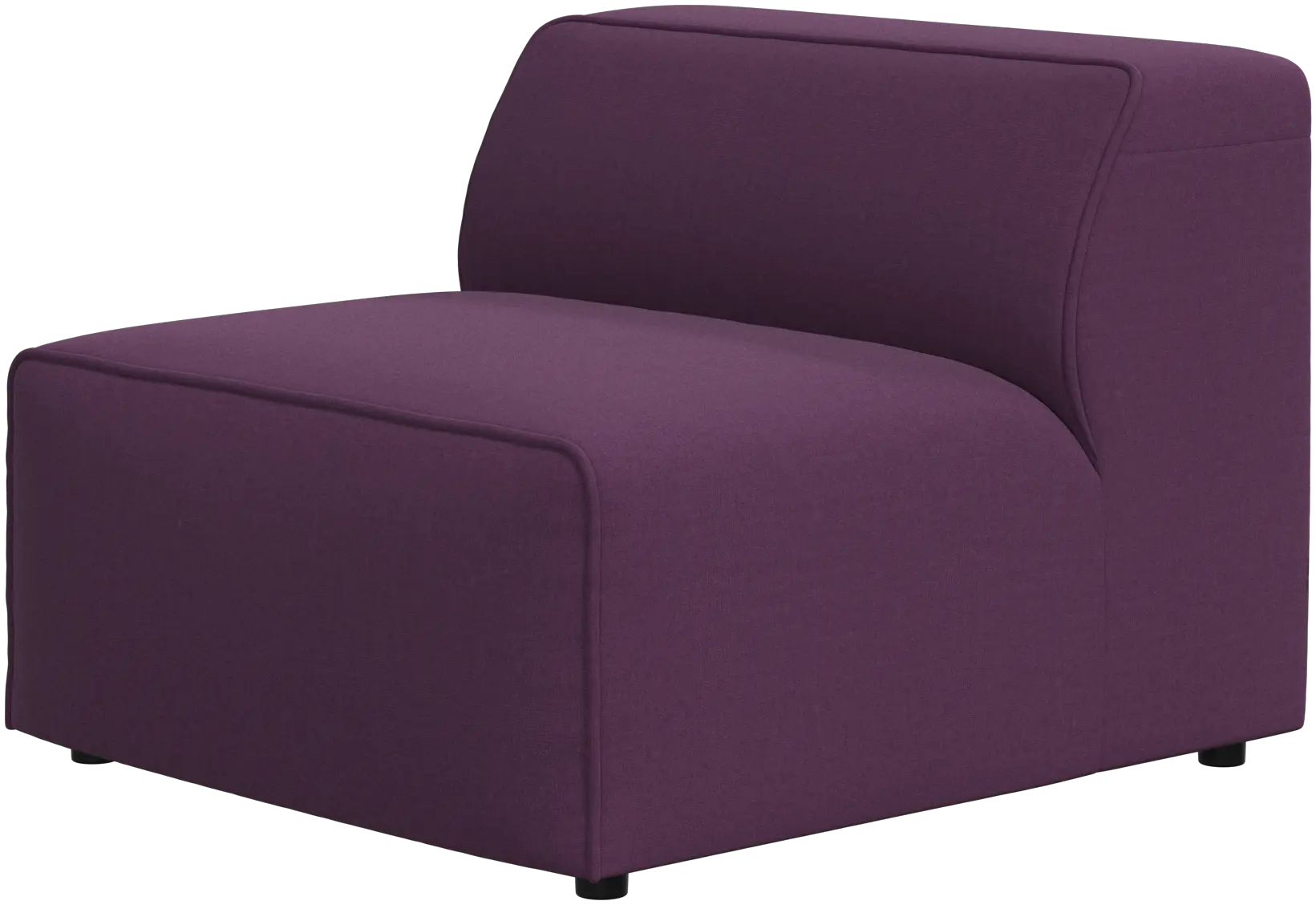 Carmo 1-seater, no armrests