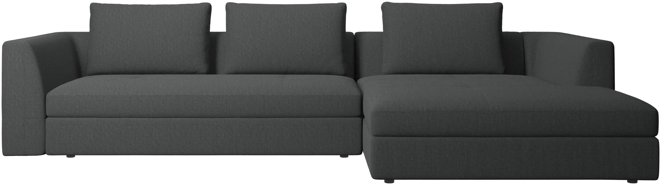 Bergamo sofa with resting unit
