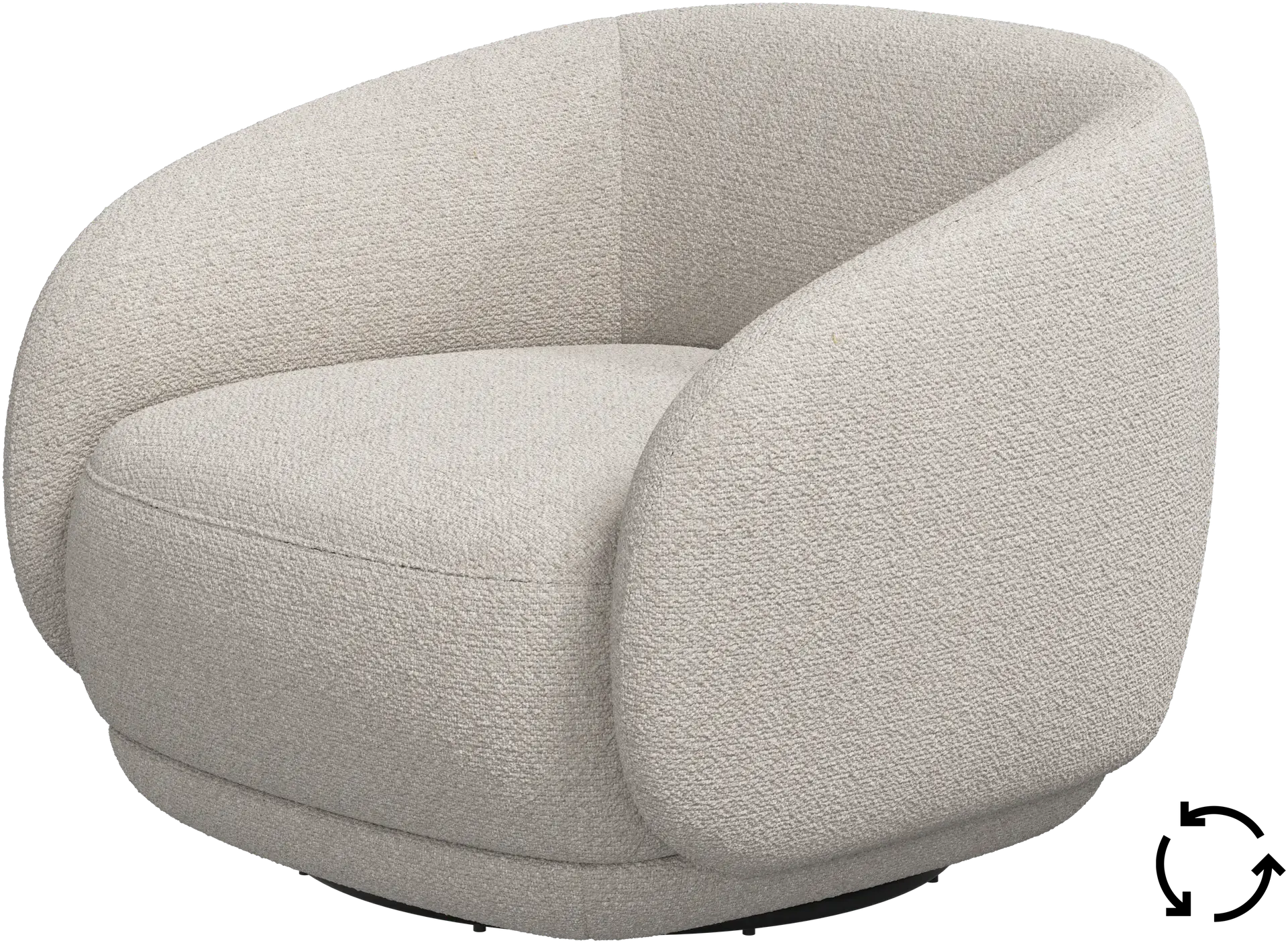 Armchairs Bolzano アームチェア、回転式