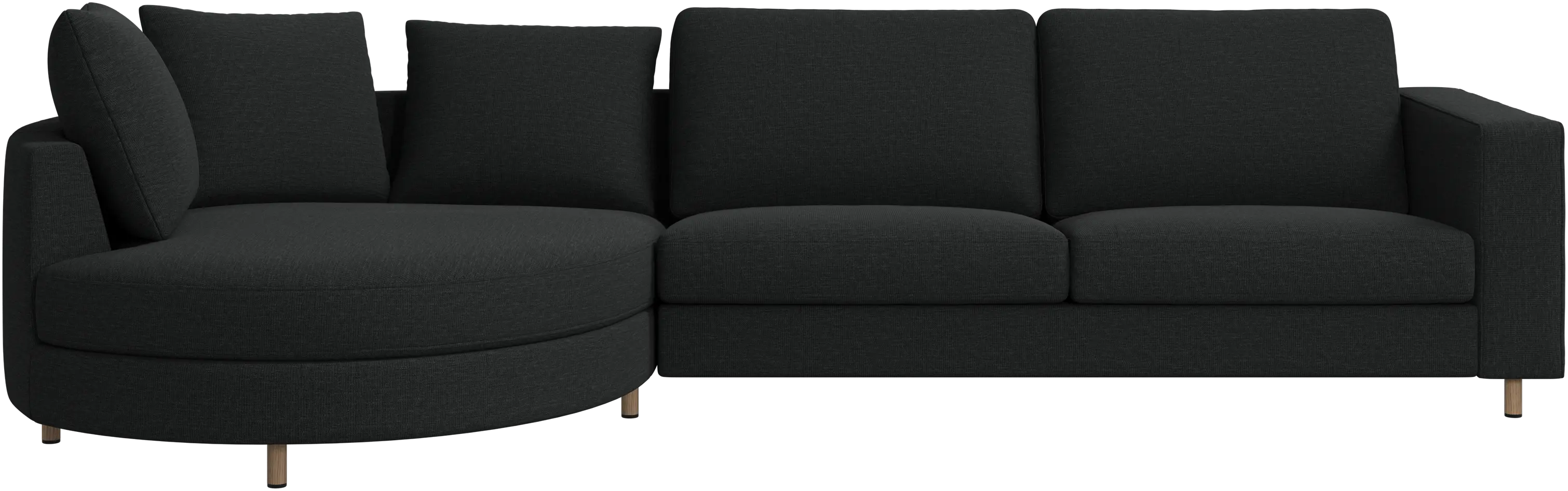 Indivi sofa with chaise longue left