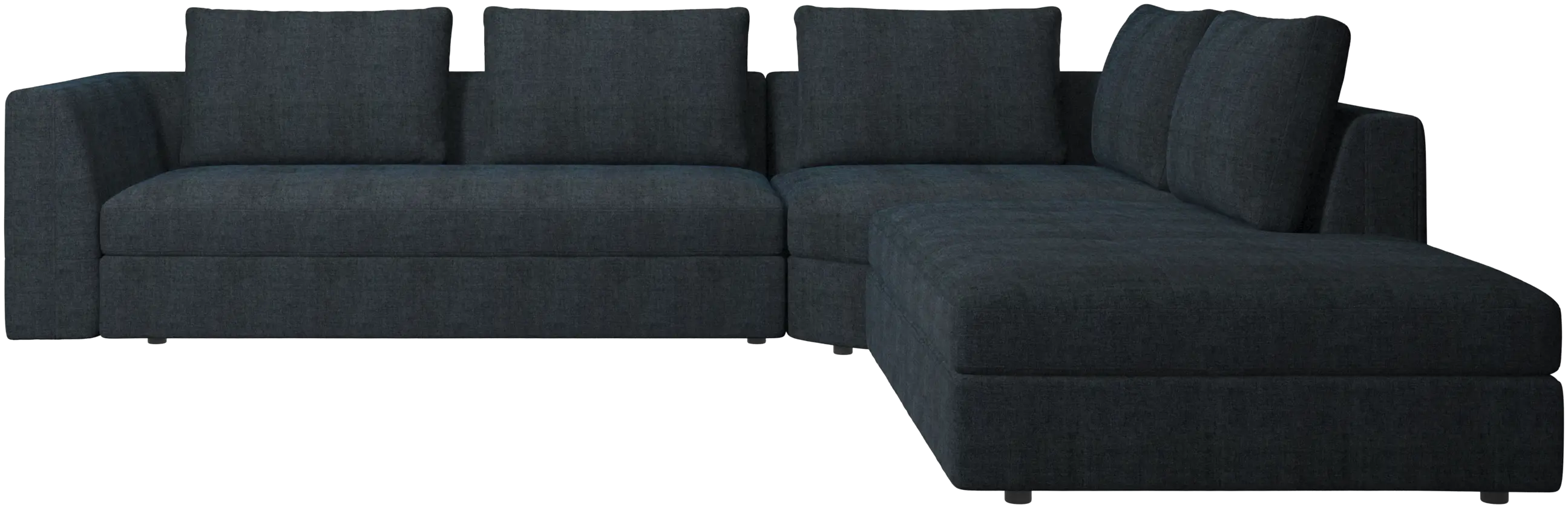 Bergamo corner sofa with lounging unit