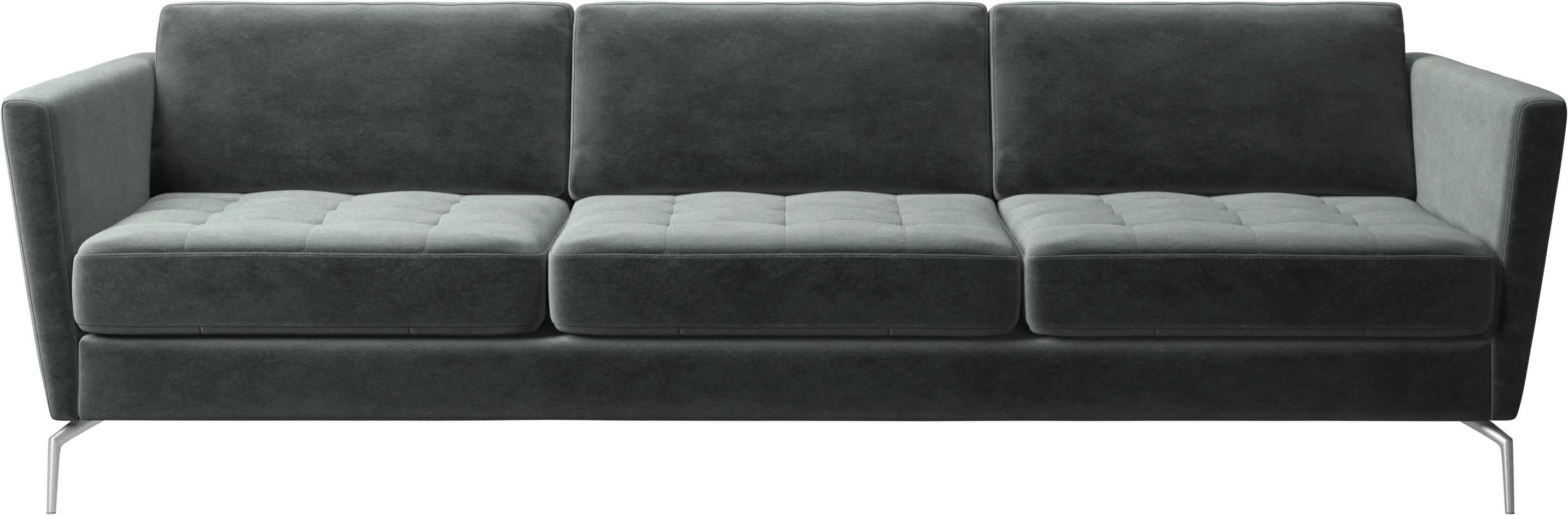 Osaka sofa, tufted seat