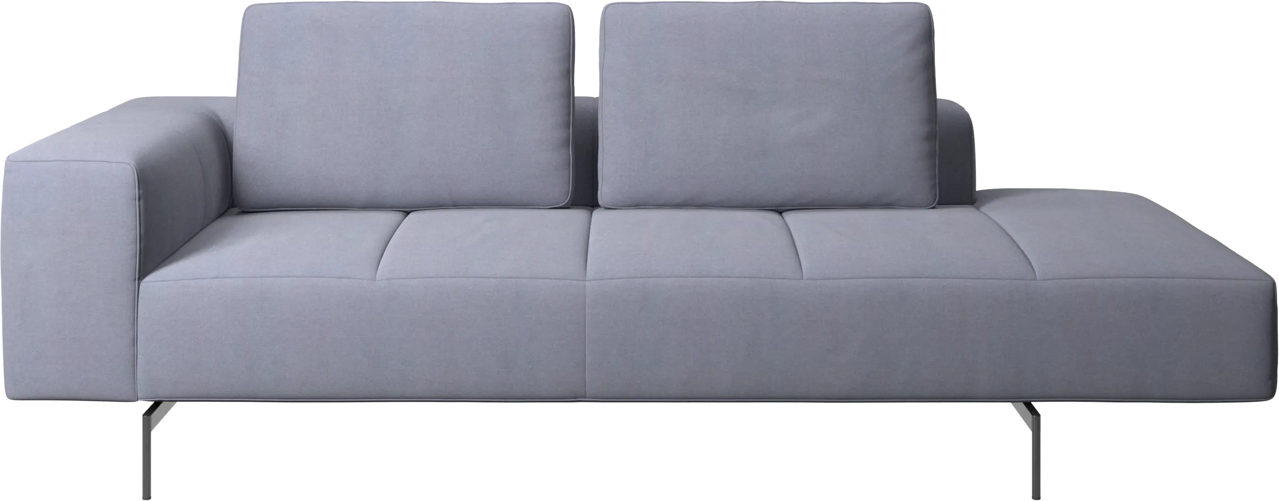 Amsterdam resting module for sofa, armrest left, open end right