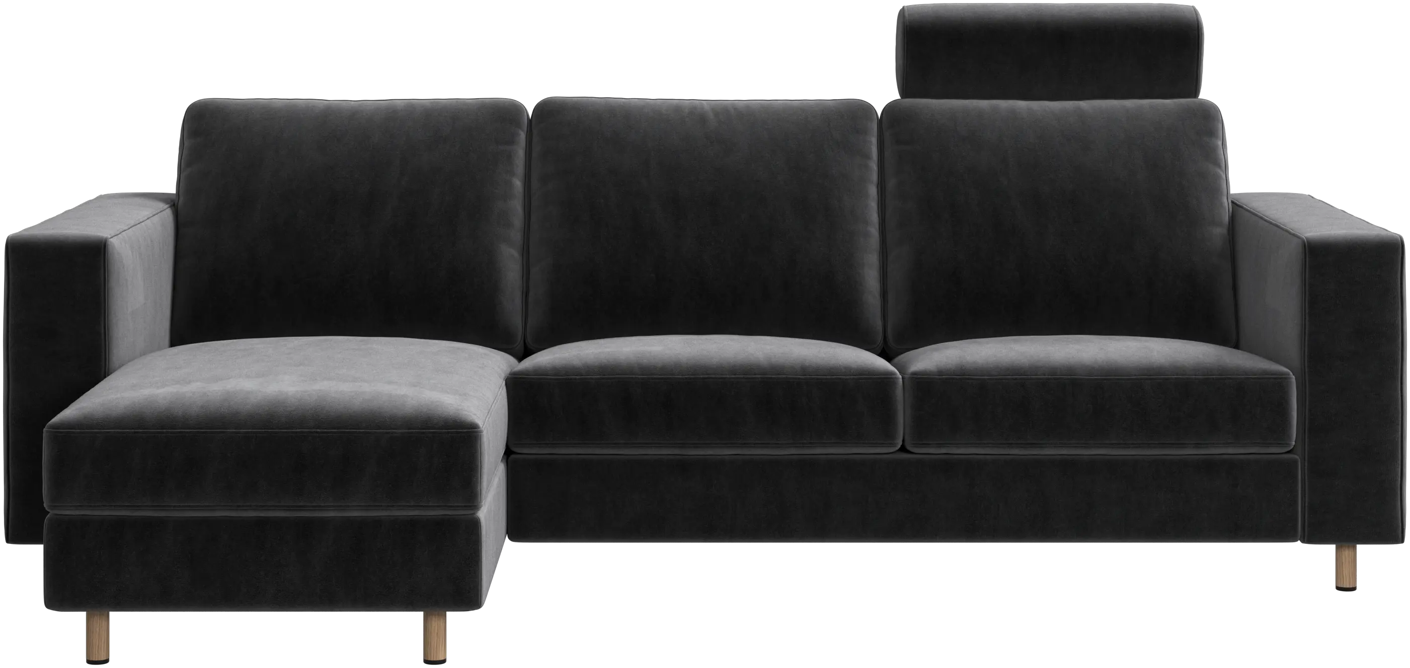 Indivi sofa with chaise longue left