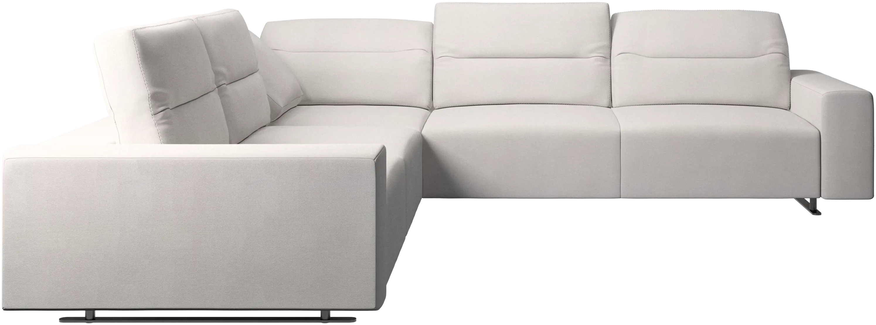 Hampton corner sofa with adjustable back