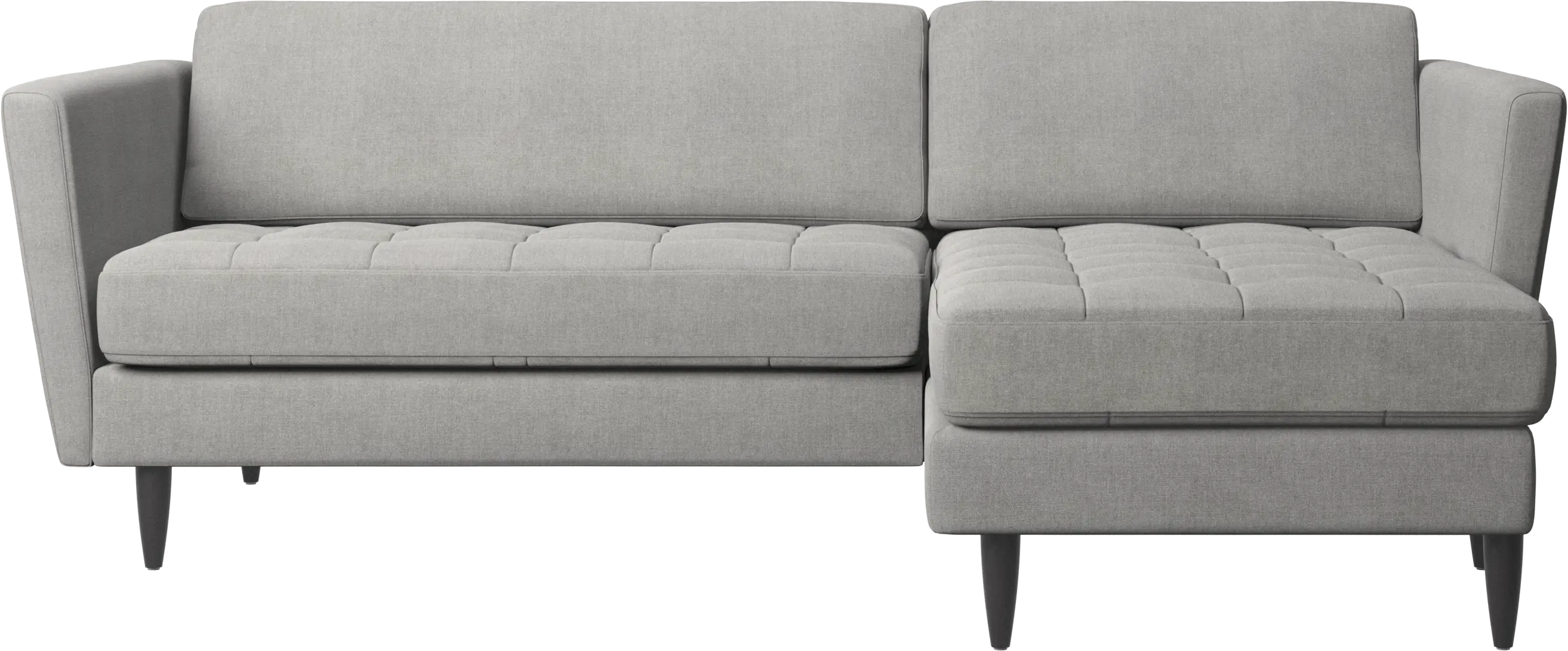 Osaka sofa with resting unit, tufted seat