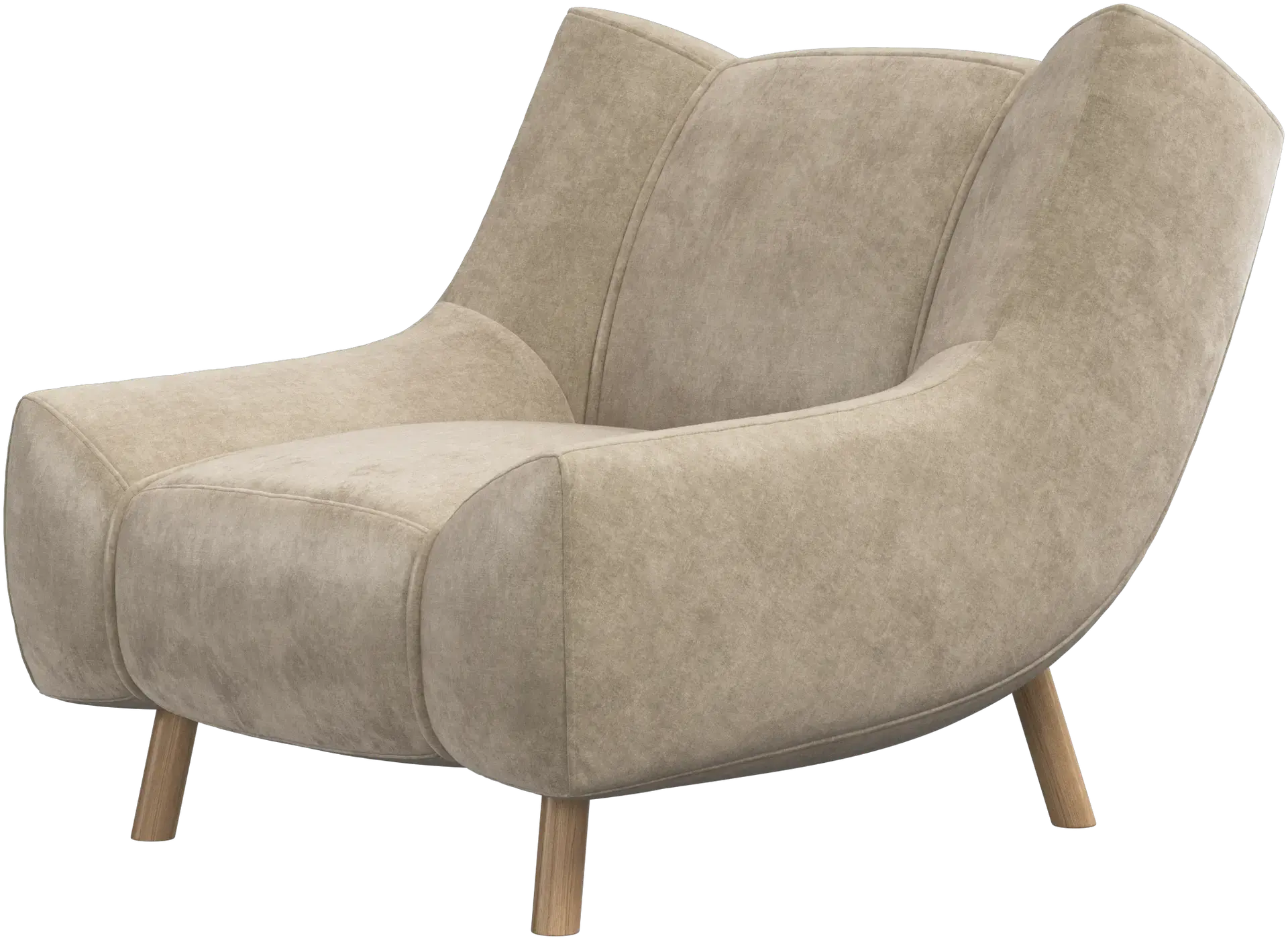 Armchairs Nawabari チェア、木脚