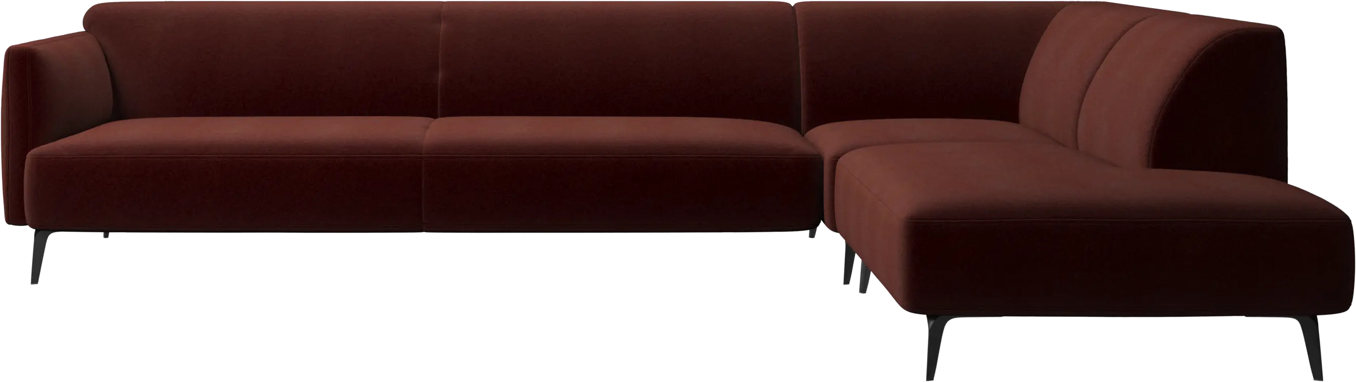 Modena 带贵妃榻的转角沙发