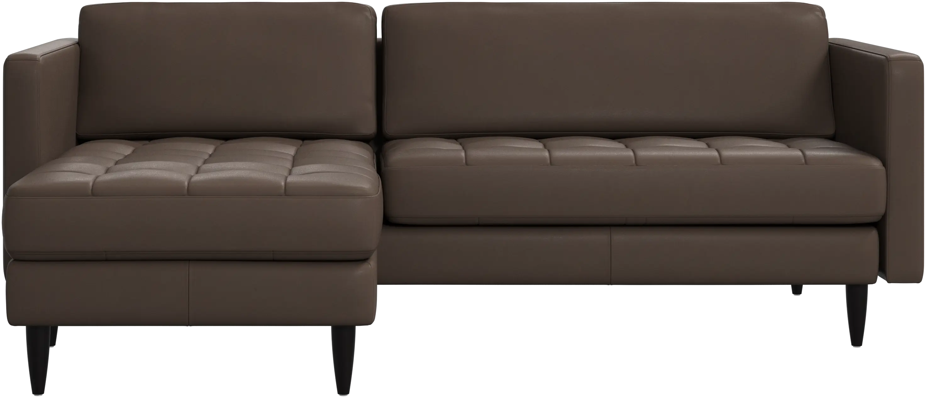 Osaka sofa with resting unit, tufted seat
