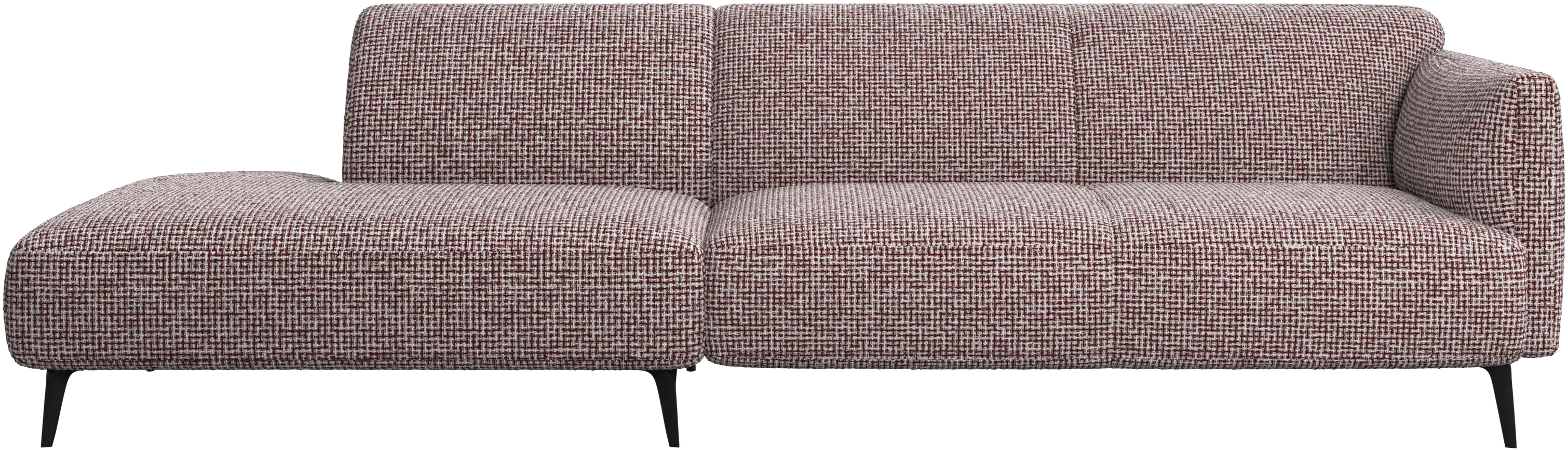 Modena sofa with lounging unit
