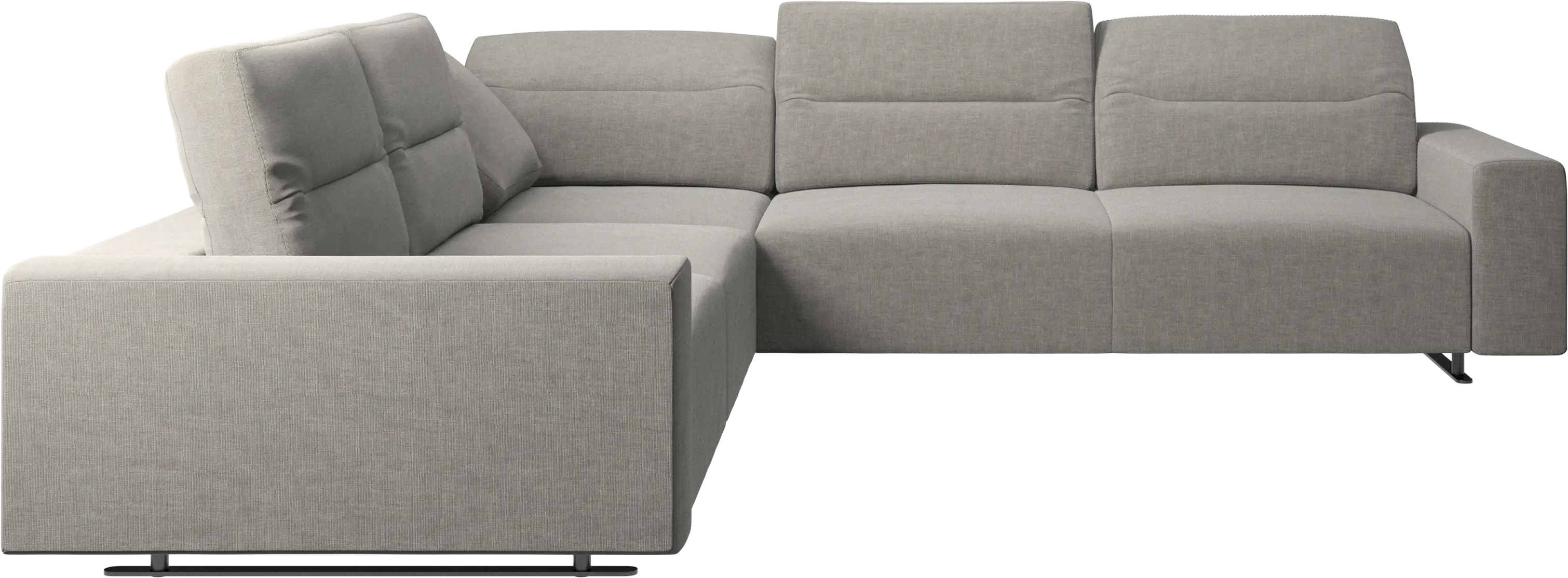 Hampton corner sofa with adjustable back