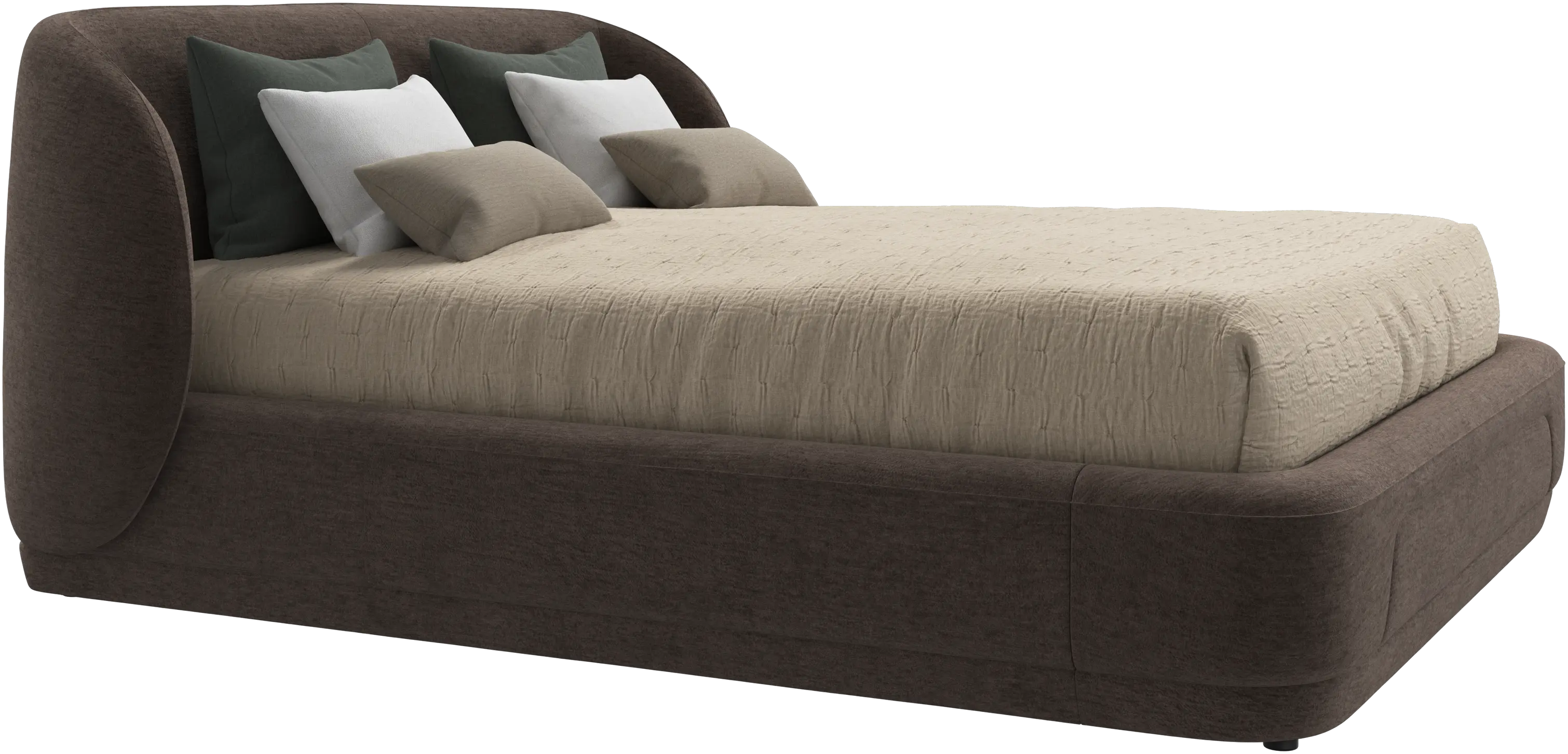 Lit Bolzano avec sommier à lattes – l152,5xL203 cm