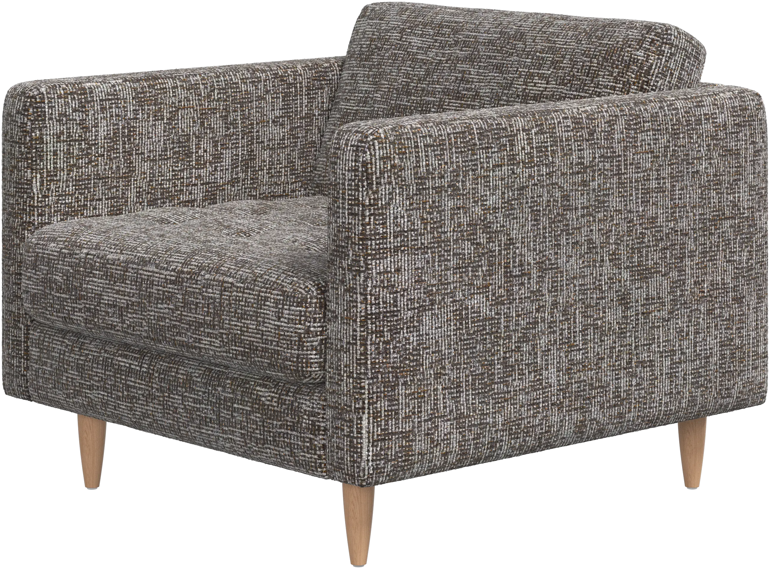 Osaka chair, tufted seat