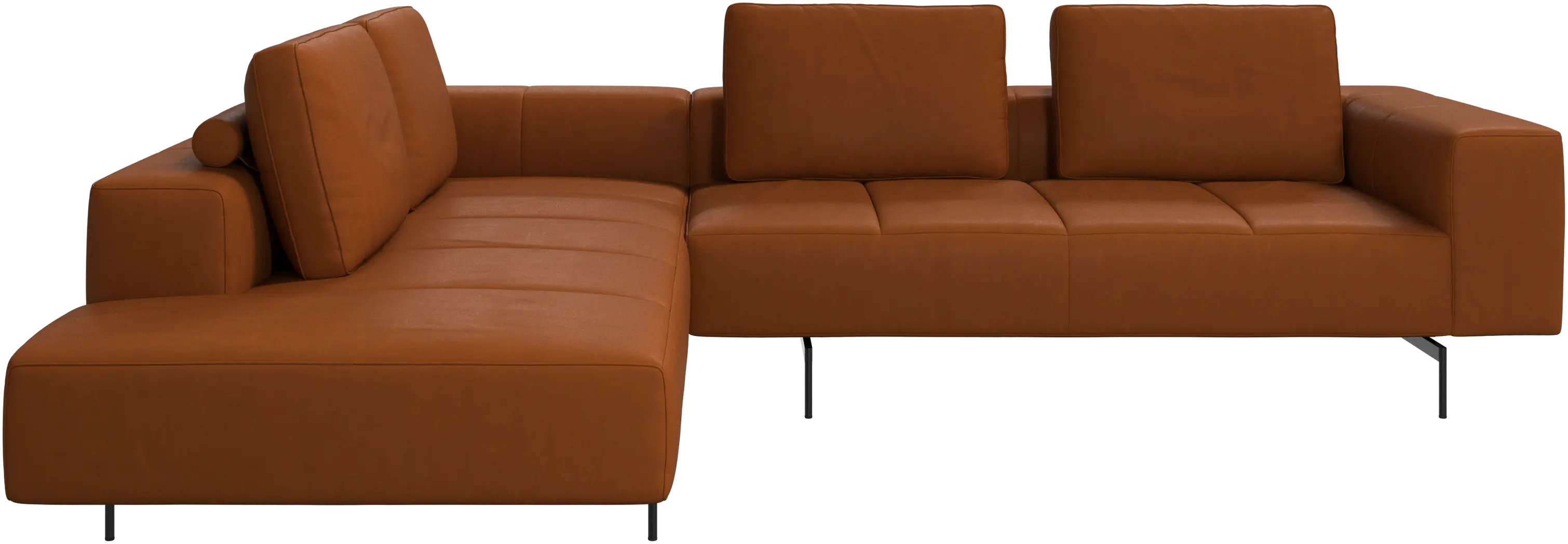 Amsterdam corner sofa with lounging unit