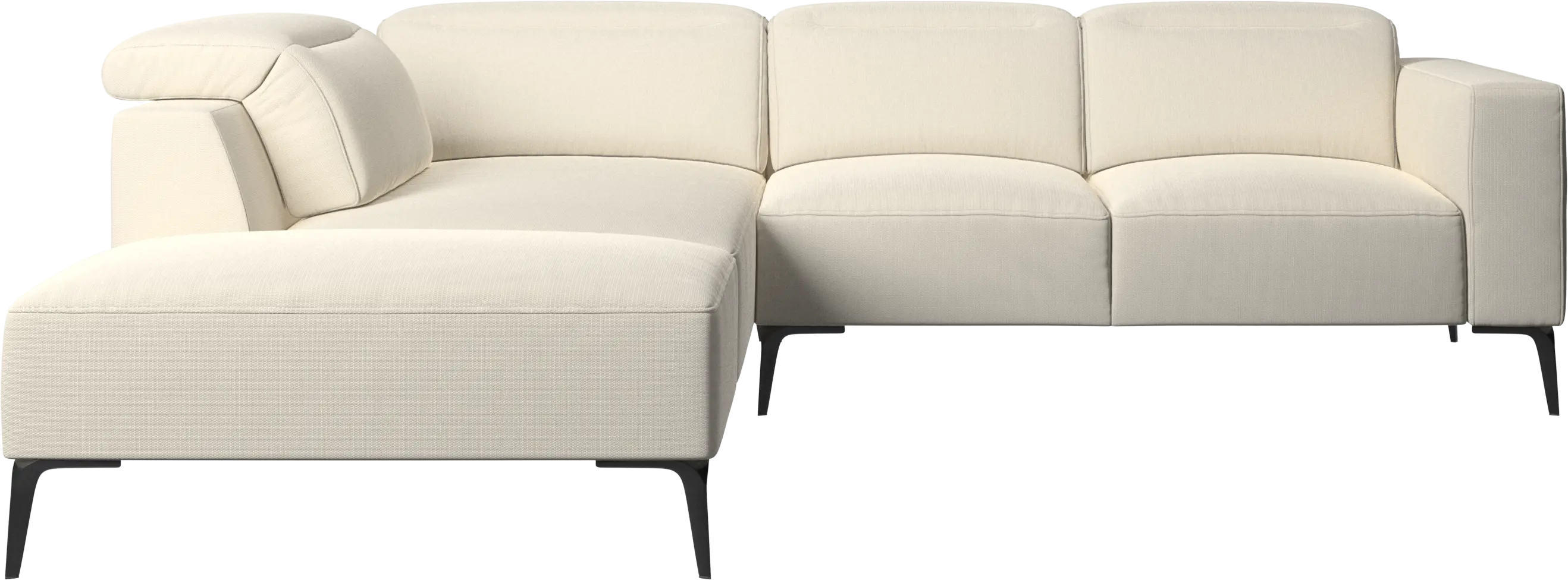 Zürich corner sofa with lounging unit