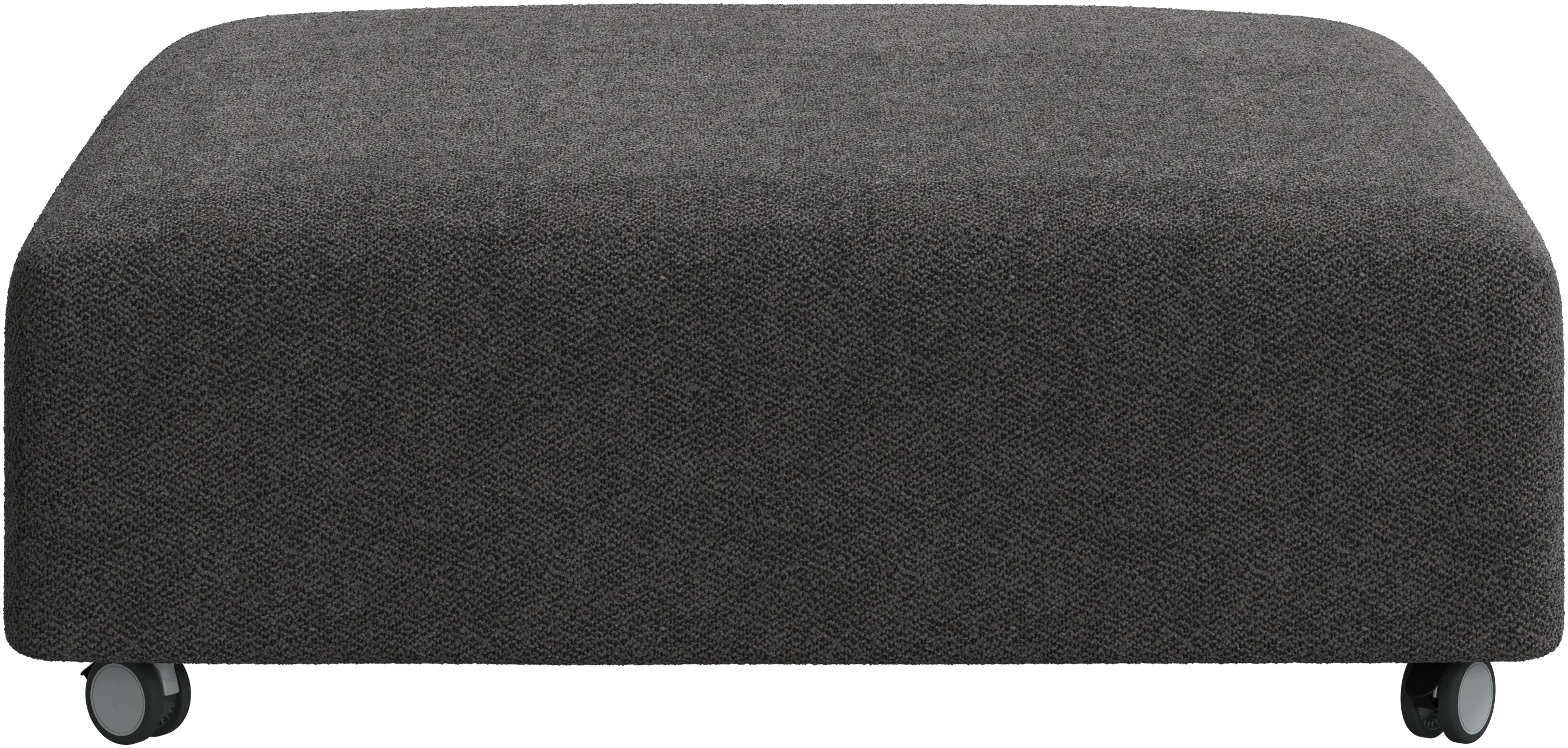 Hampton footstool on wheels