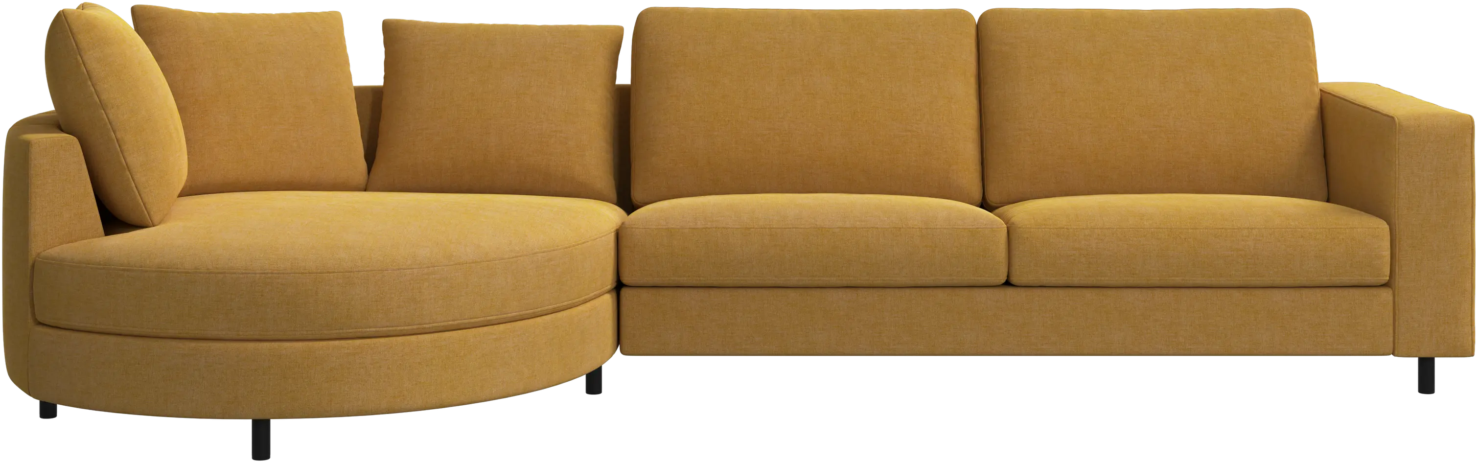 Indivi sofa with chaise longue left