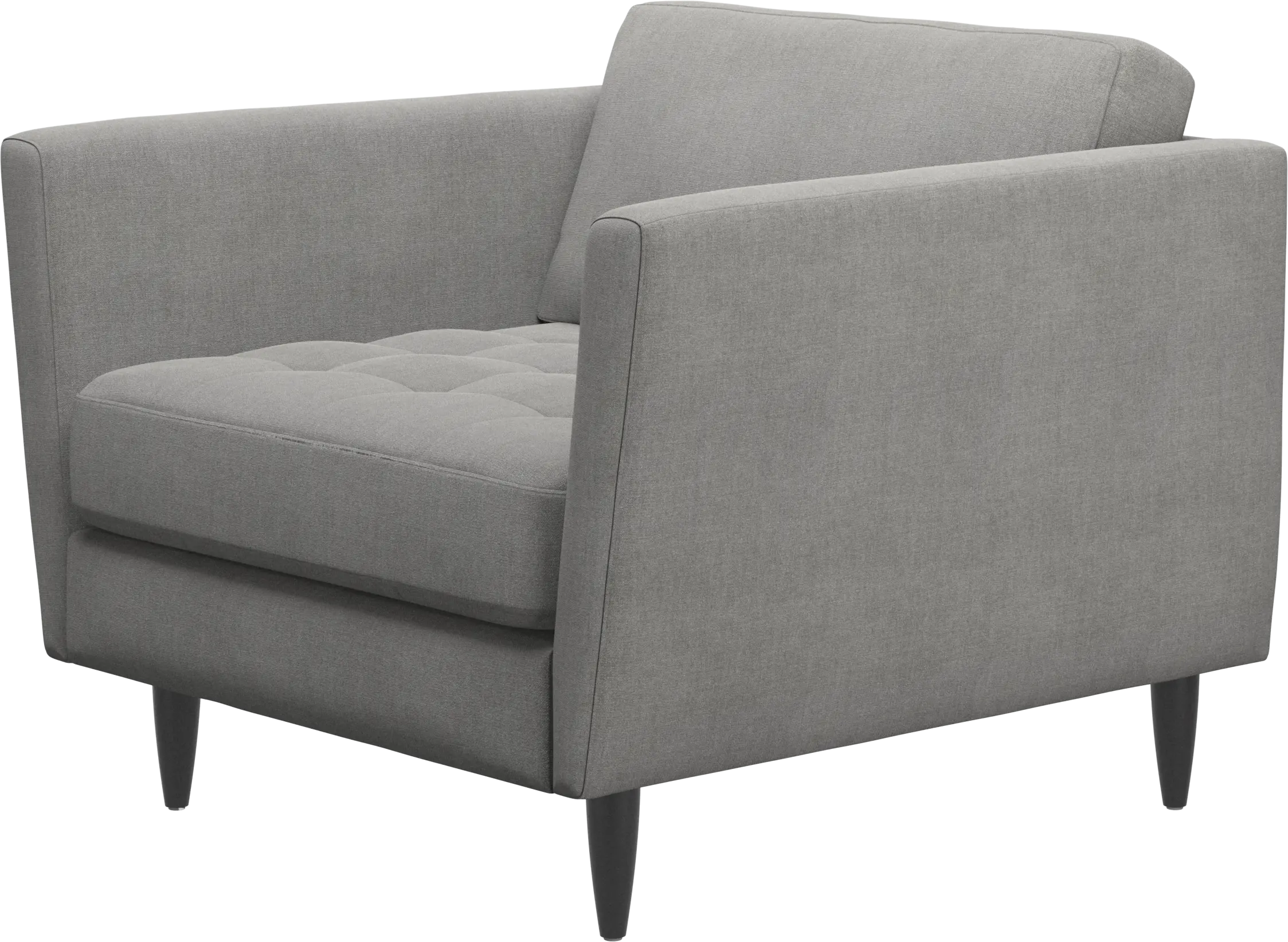 Osaka chair, tufted seat
