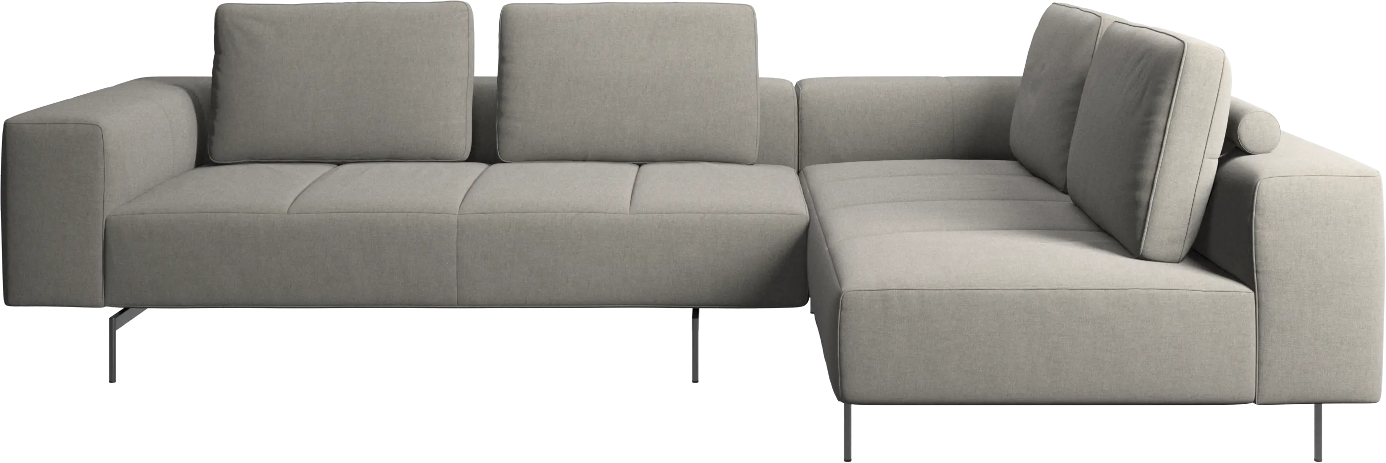 Amsterdam corner sofa with lounging unit