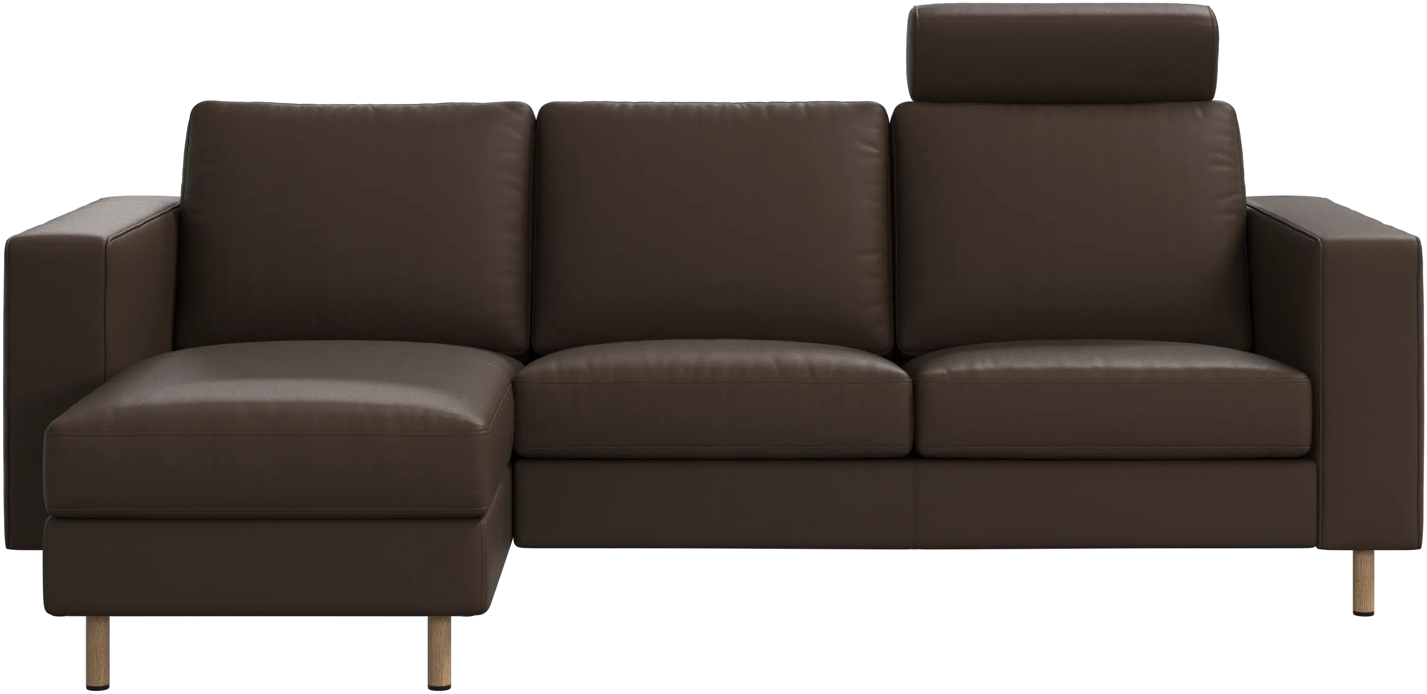 Indivi sofa with chaise longue left
