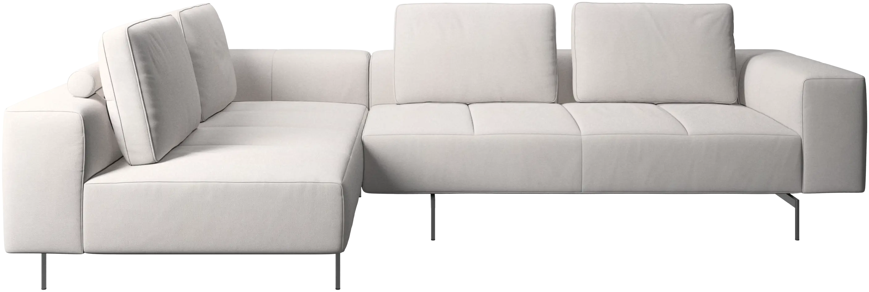 Amsterdam corner sofa with lounging unit